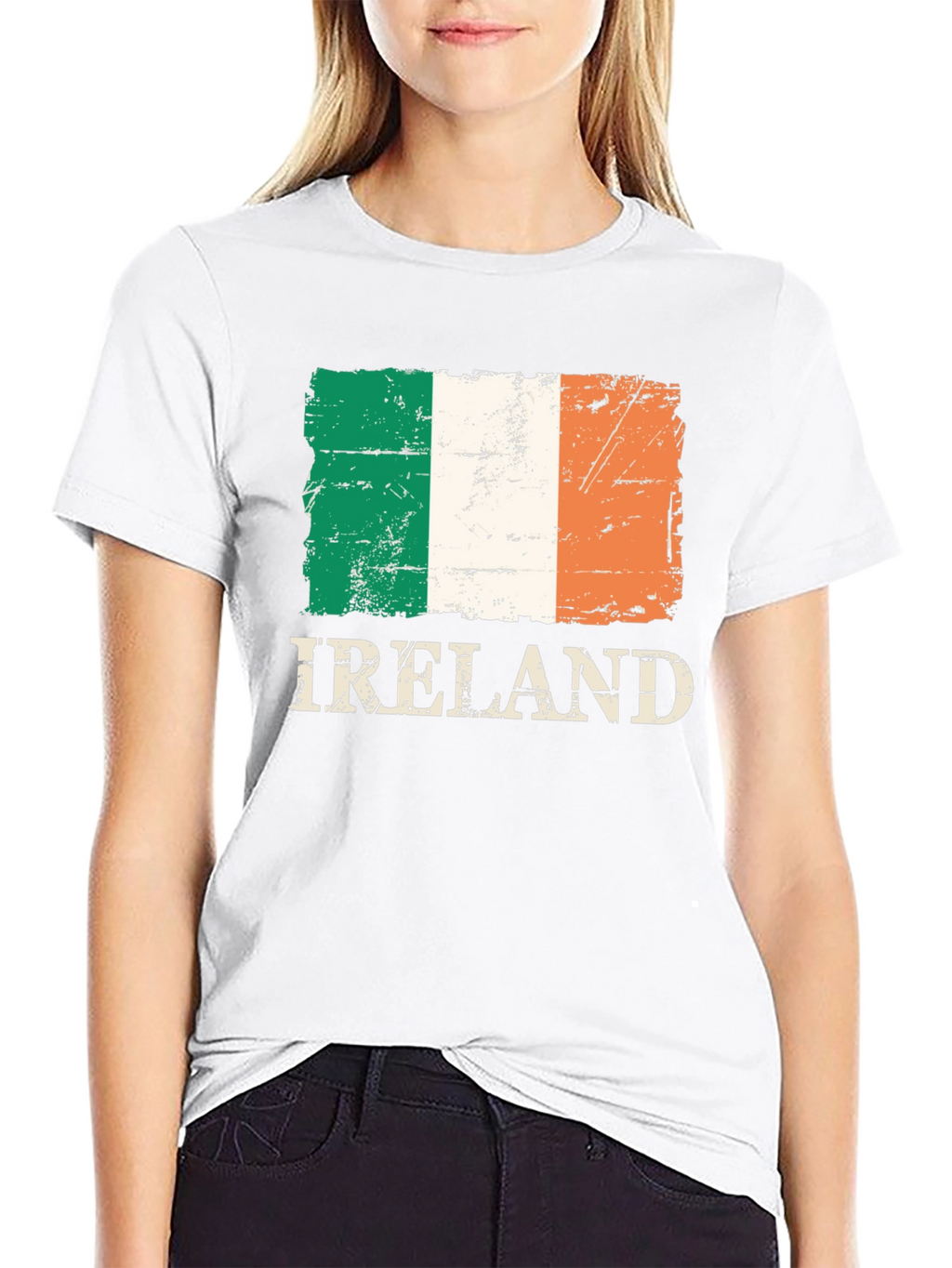 Ireland Flag T-Shirt - Distressed Irish Pride Tee