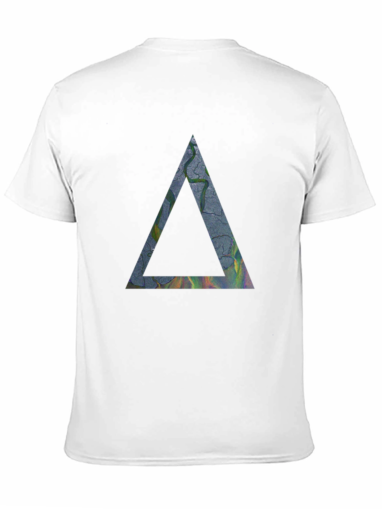 Abstract Triangle Graphic T-Shirt