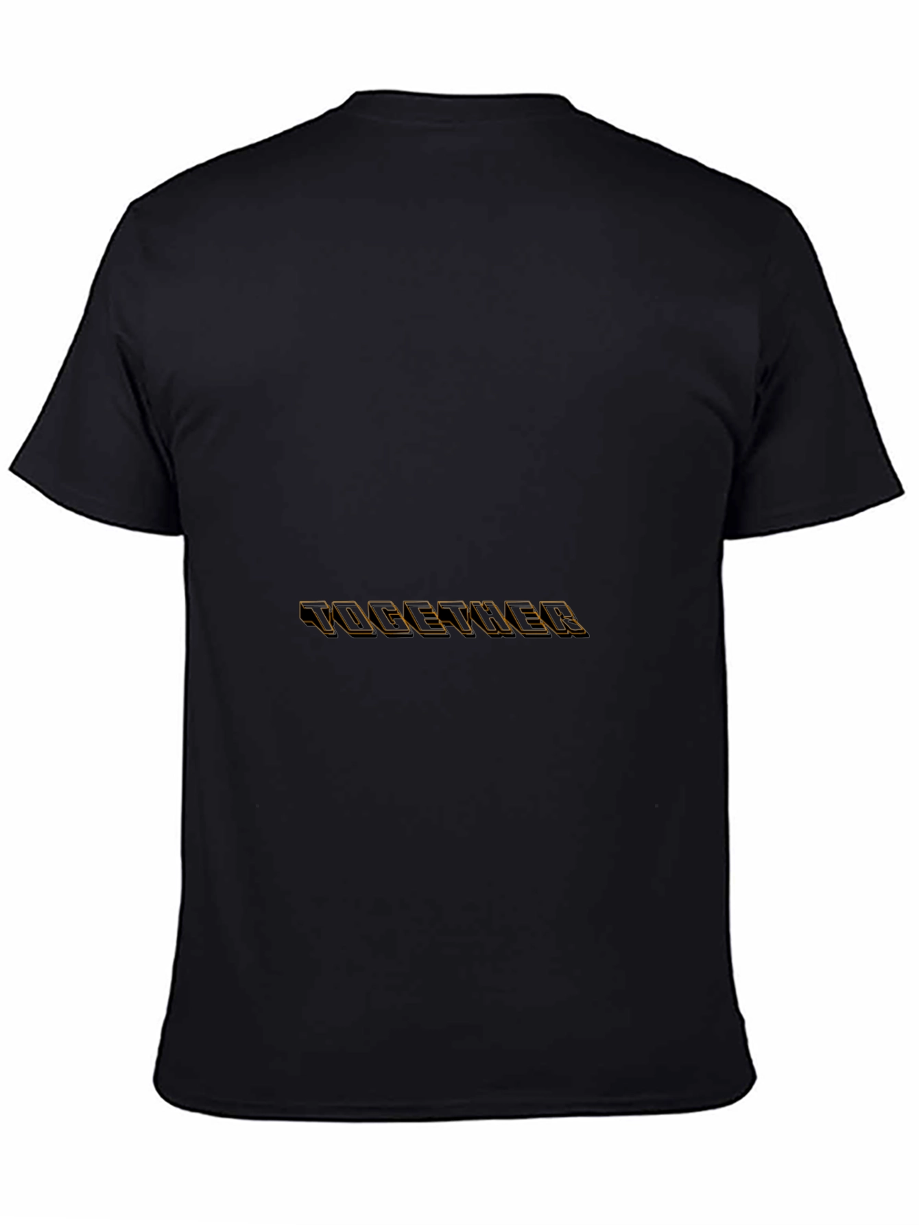 Together T-Shirt: Stylish Black Tee for Unity