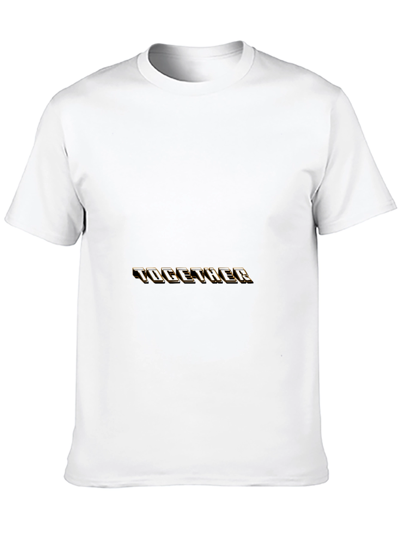 Together T-Shirt: Stylish Black Tee for Unity
