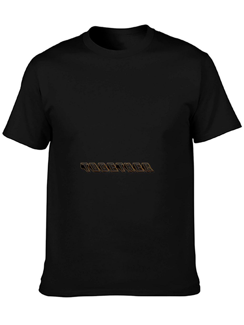 Together T-Shirt: Stylish Black Tee for Unity