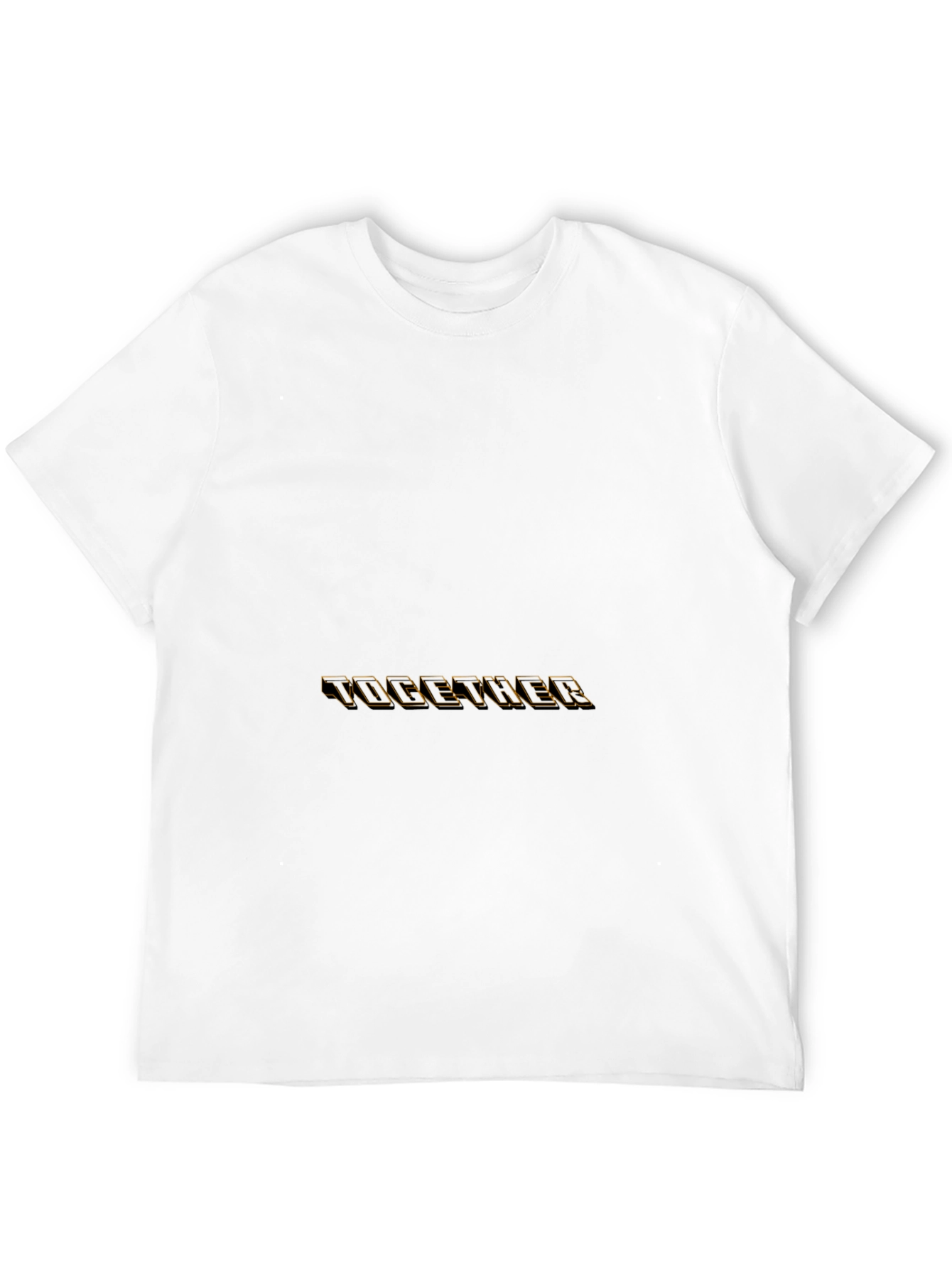 Together T-Shirt: Stylish Black Tee for Unity