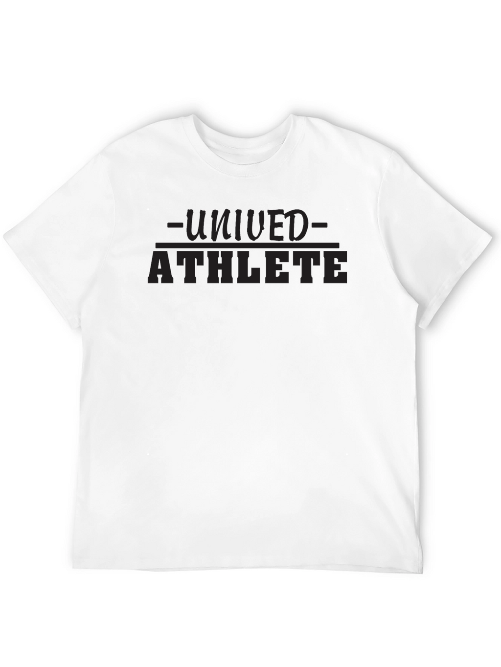 United Athlete Black T-Shirt