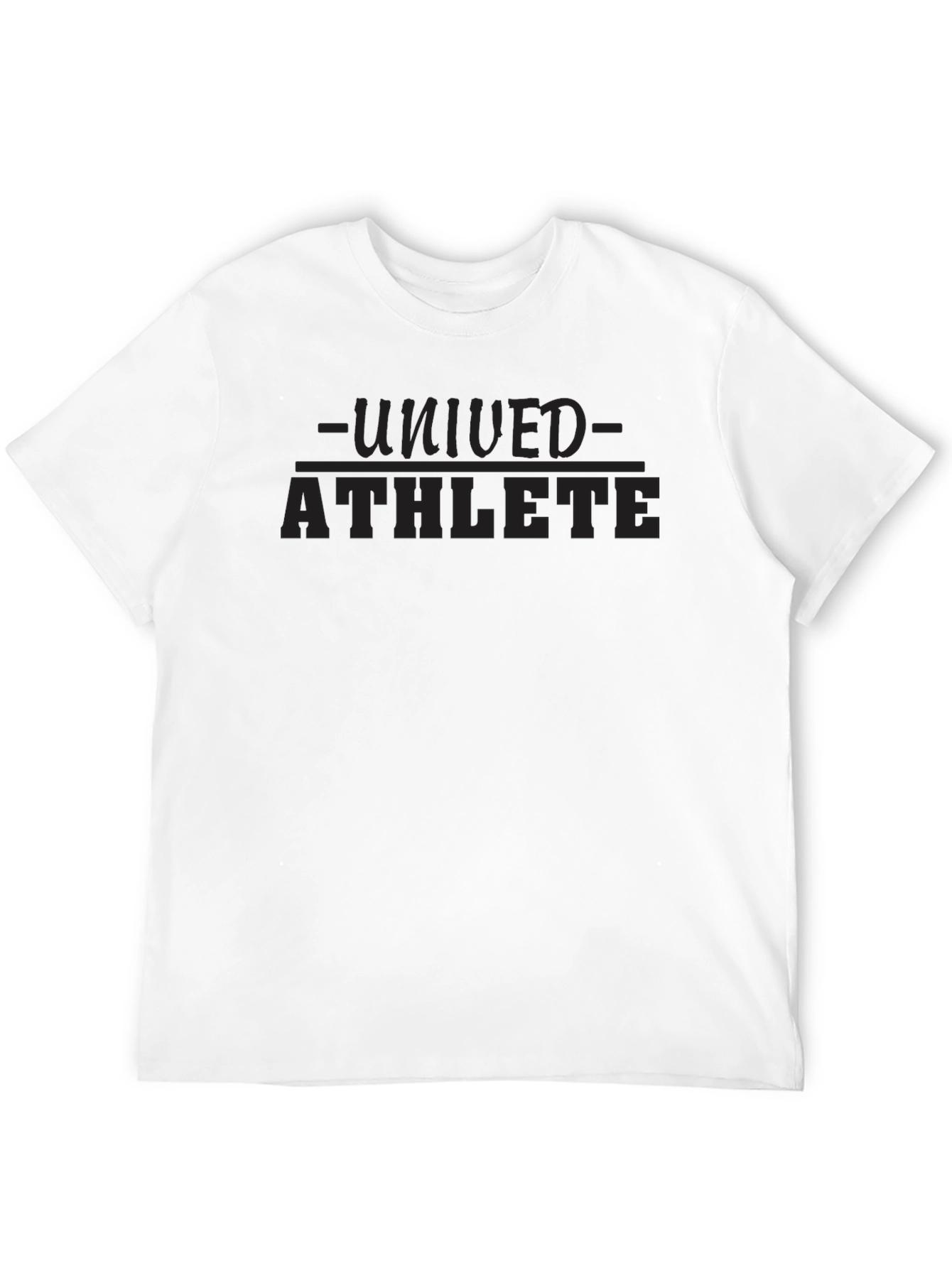 United Athlete Black T-Shirt