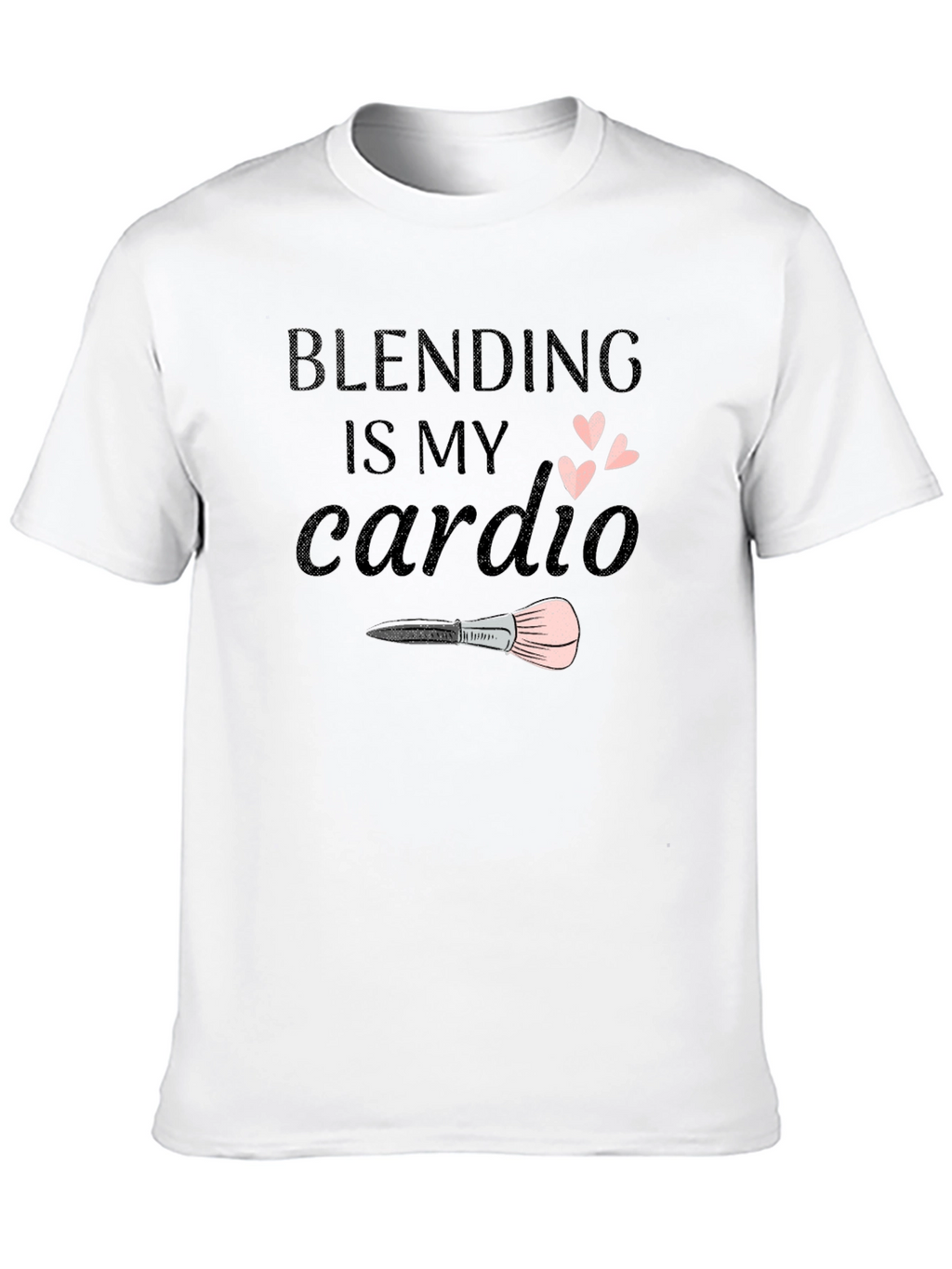 Blending is My Cardio Black T-Shirt