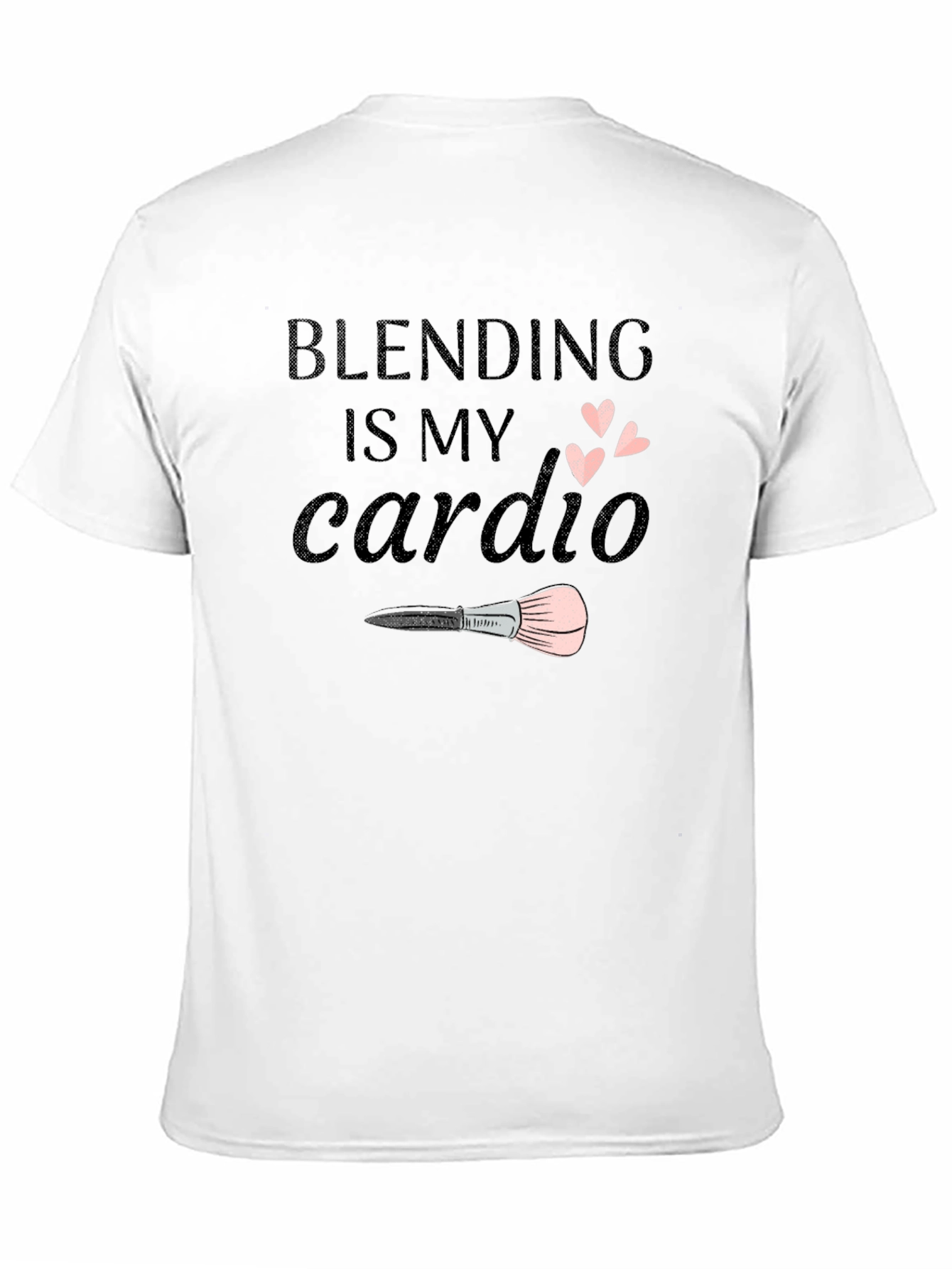 Blending is My Cardio Black T-Shirt