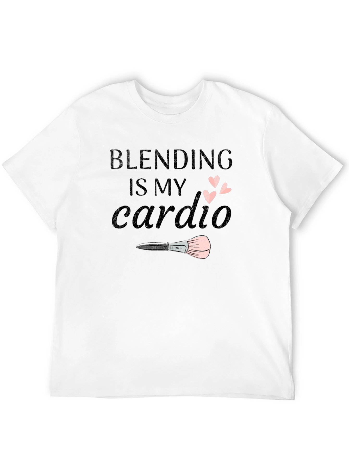 Blending is My Cardio Black T-Shirt