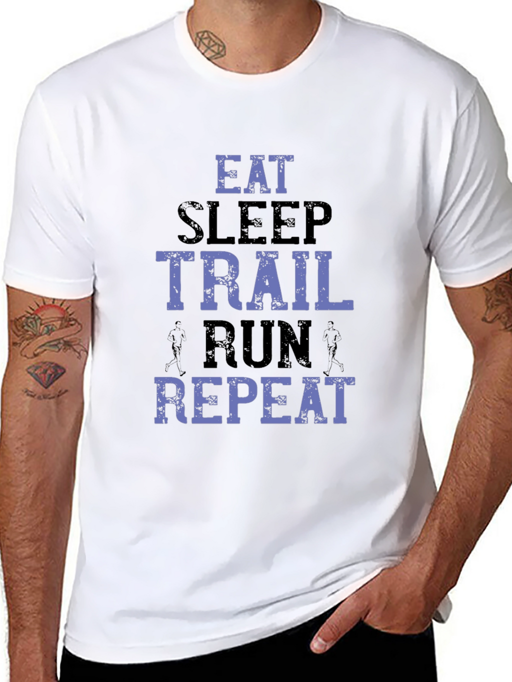 Eat Sleep Trail Run Repeat T-Shirt