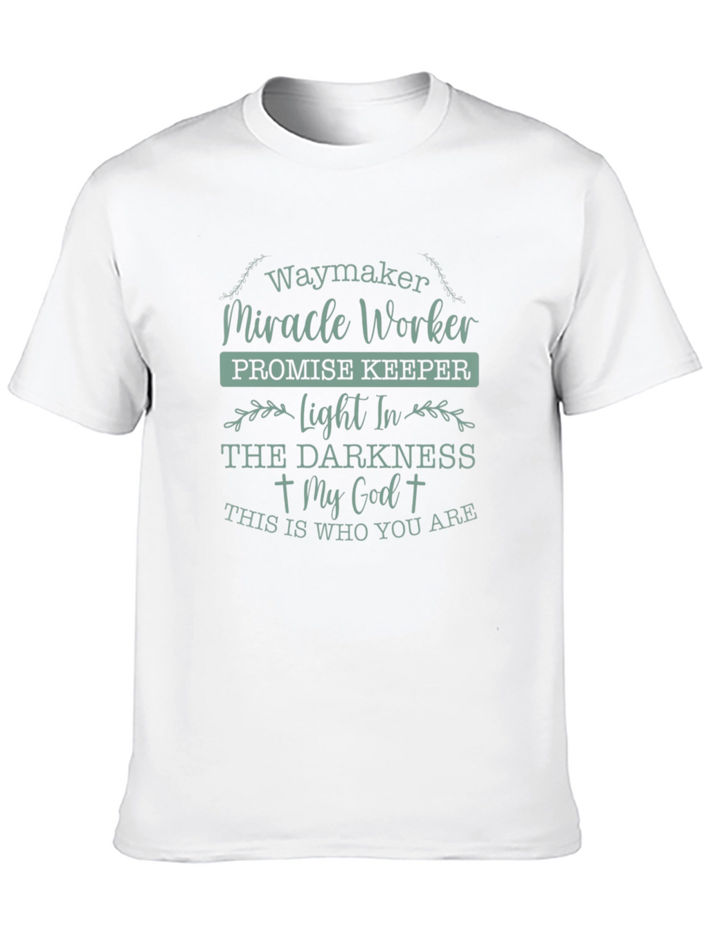 Waymaker Christian T-Shirt - Miracle Worker God Tee