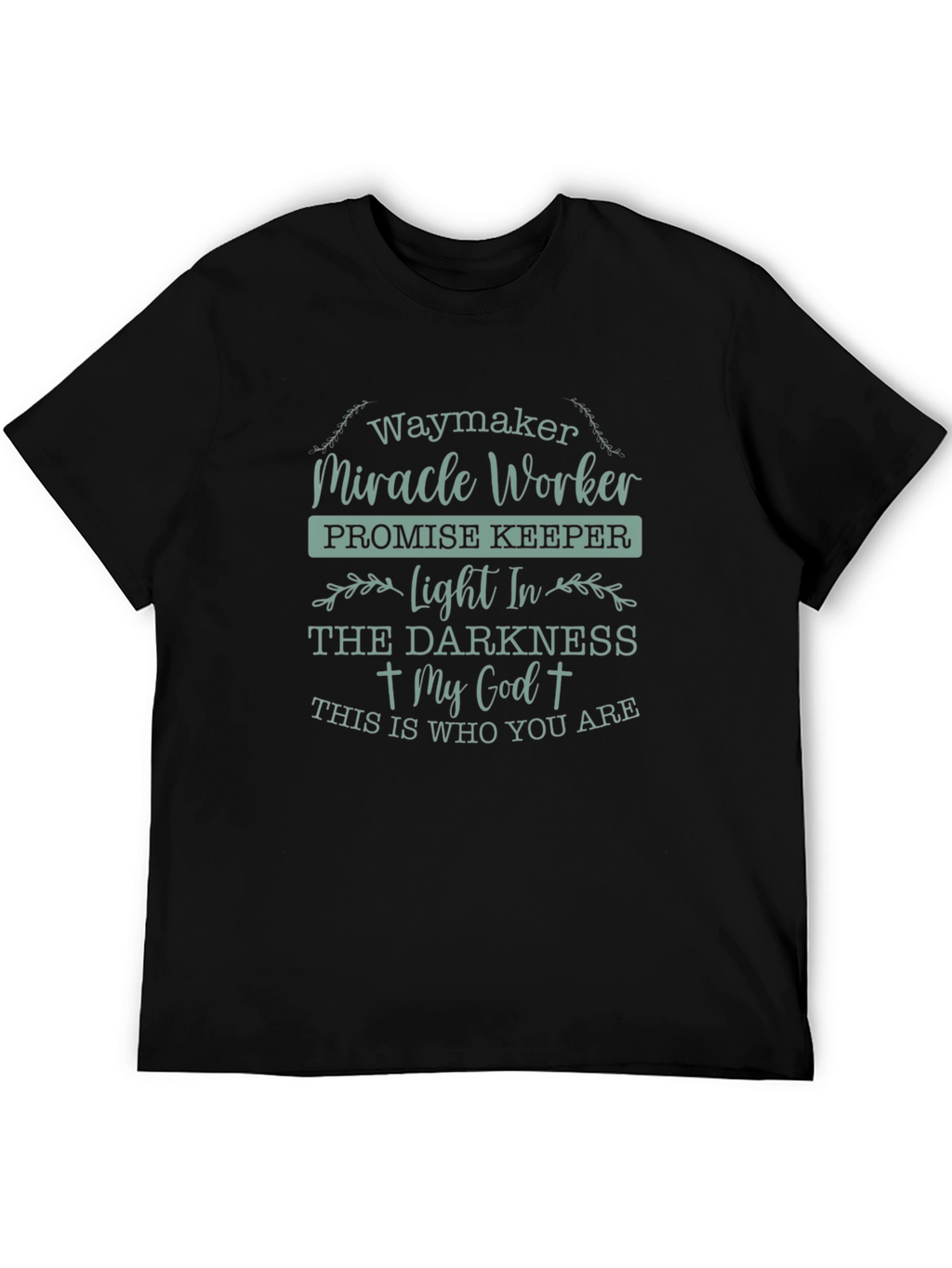 Waymaker Christian T-Shirt - Miracle Worker God Tee