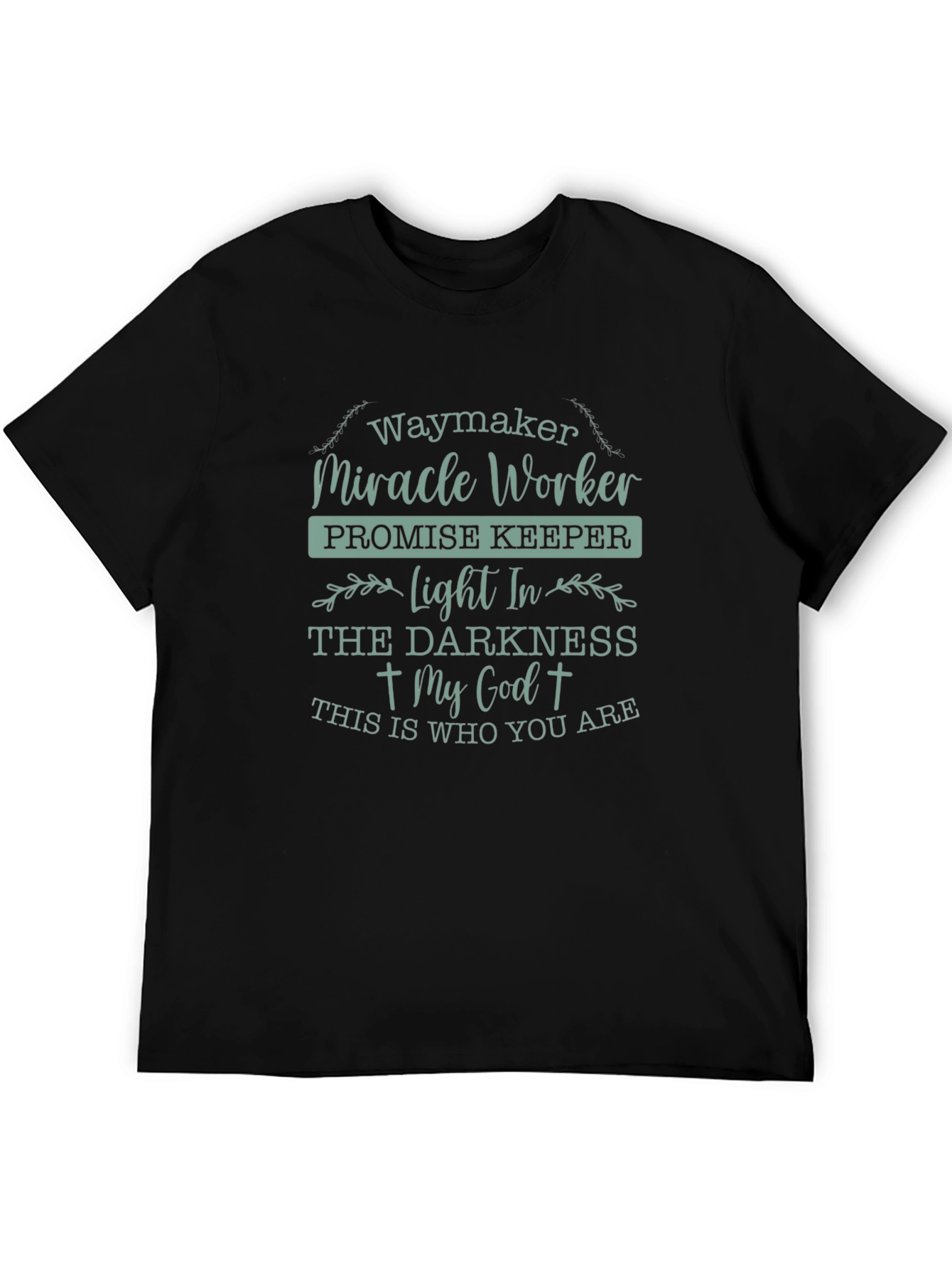 Waymaker Christian T-Shirt - Miracle Worker God Tee