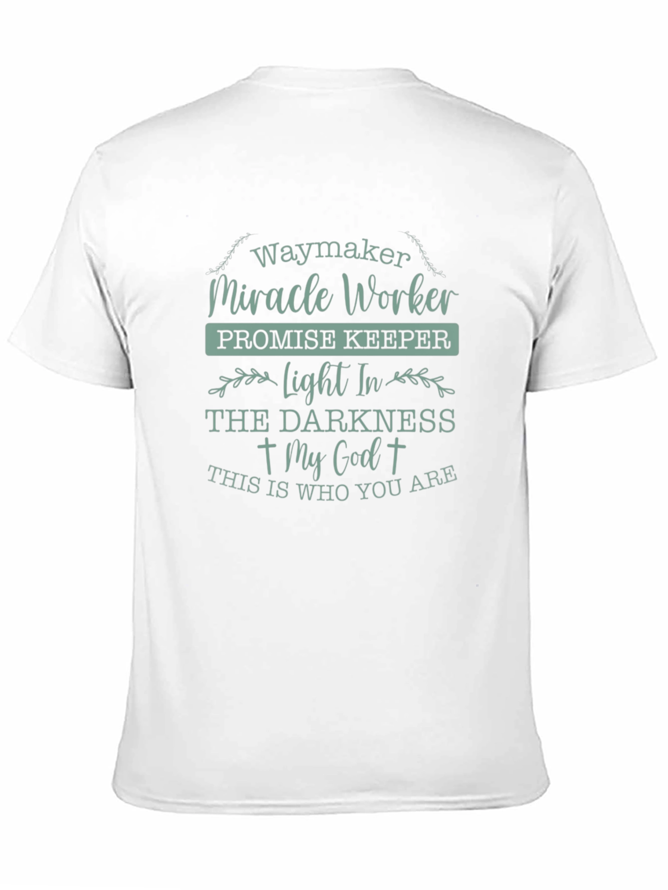 Waymaker Christian T-Shirt - Miracle Worker God Tee