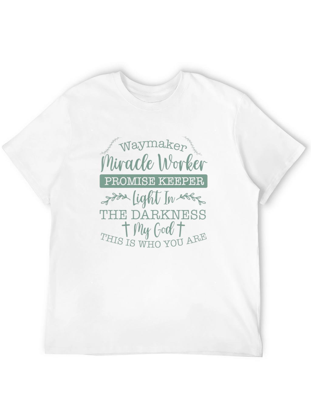 Waymaker Christian T-Shirt - Miracle Worker God Tee