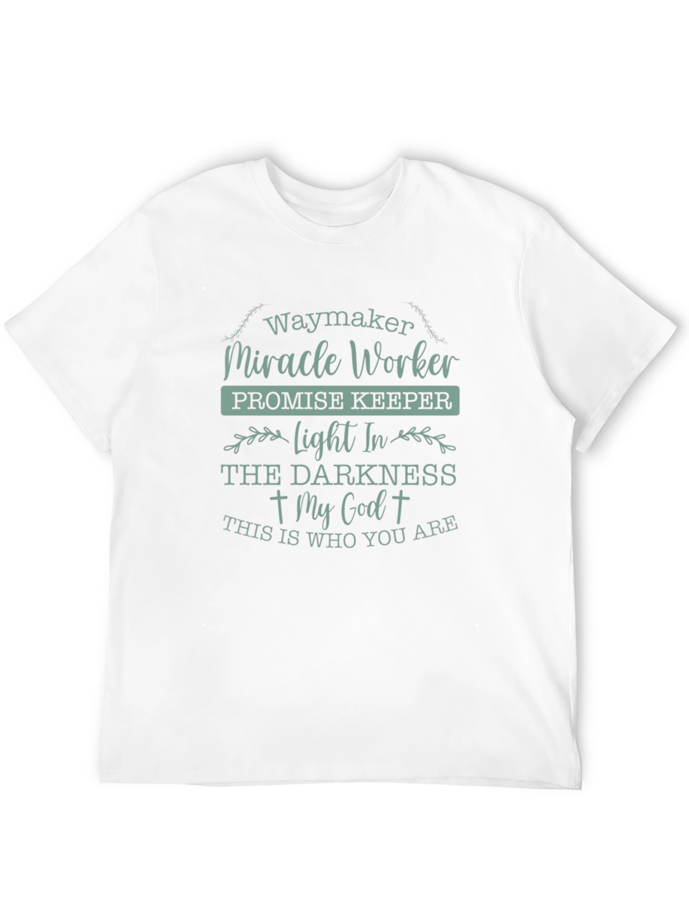 Waymaker Christian T-Shirt - Miracle Worker God Tee