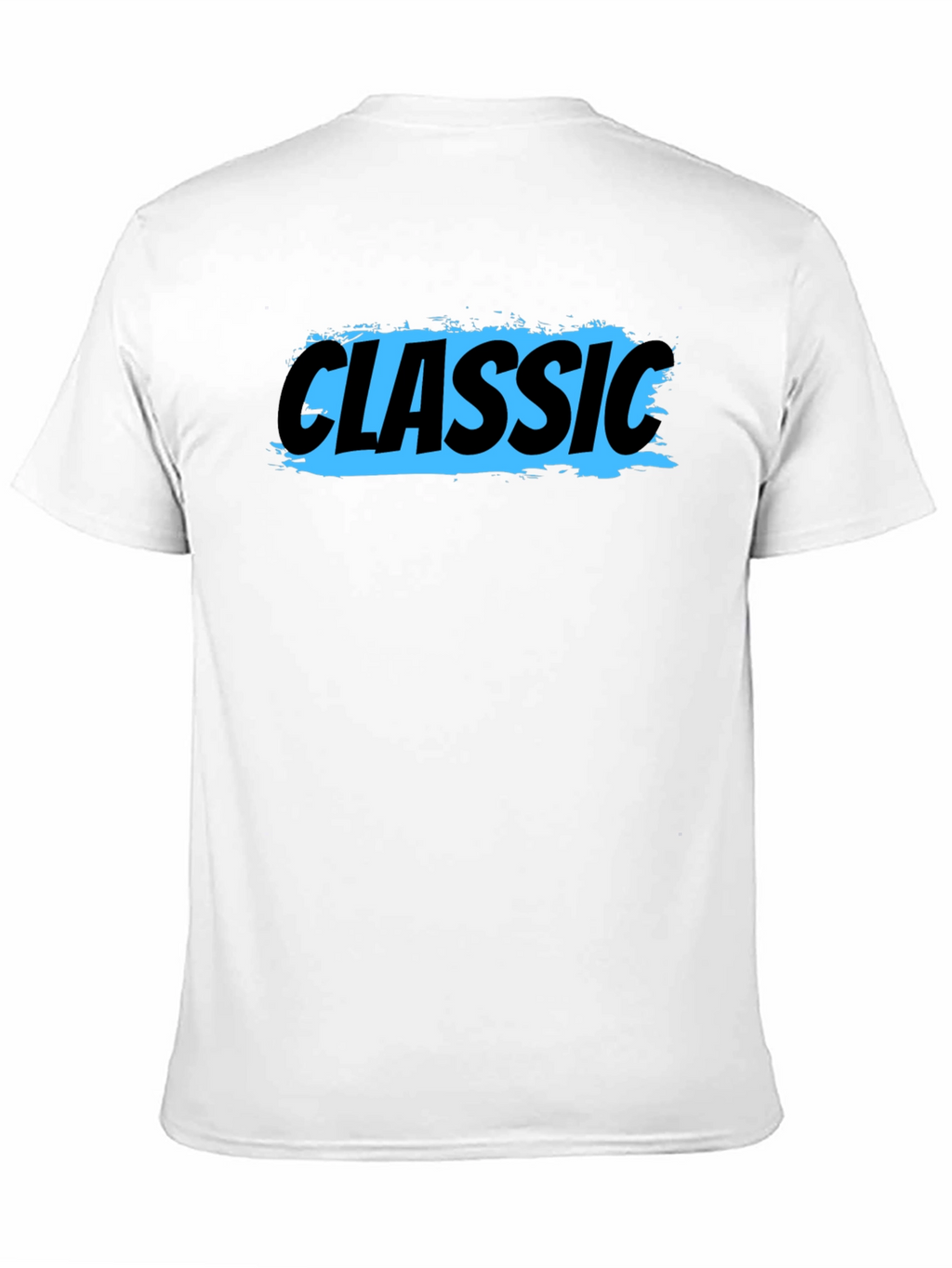 Classic Graphic Tee - Mens Black Cotton T-Shirt
