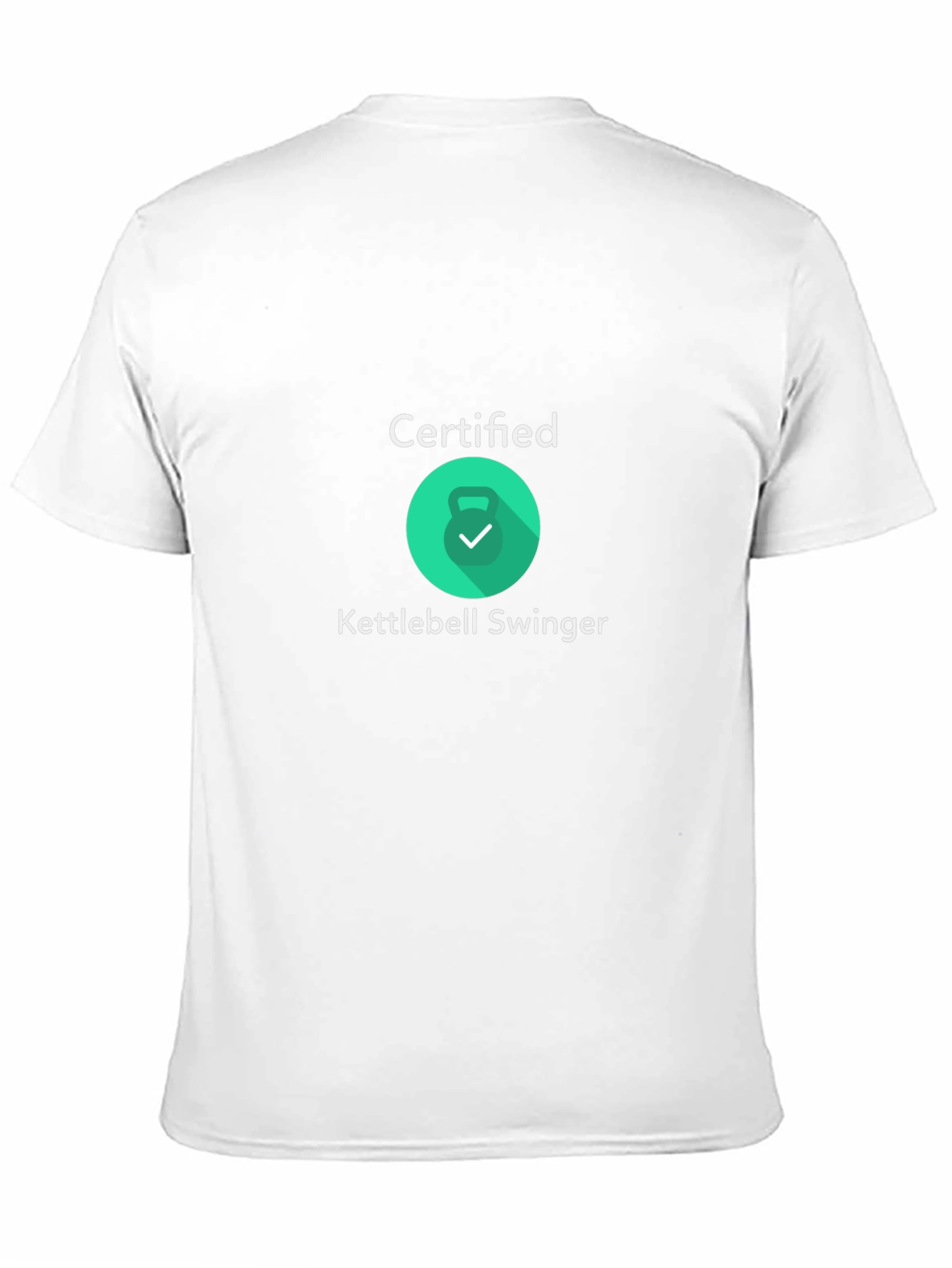 Certified Kettlebell Swinger Black T-Shirt