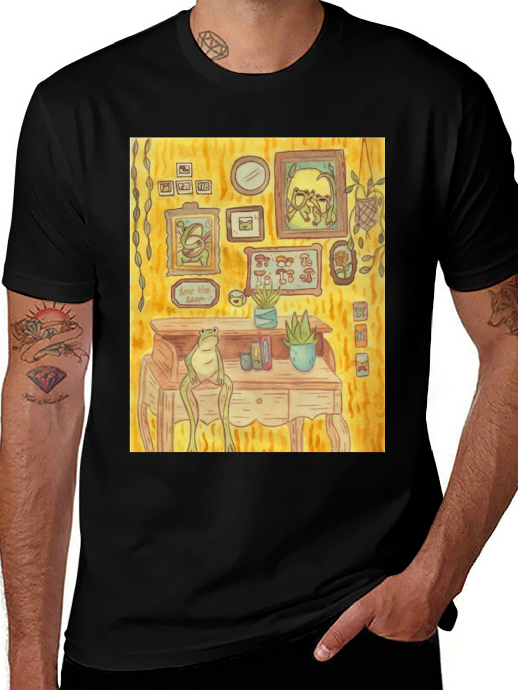Frog Lover T-Shirt - Unique Art Design