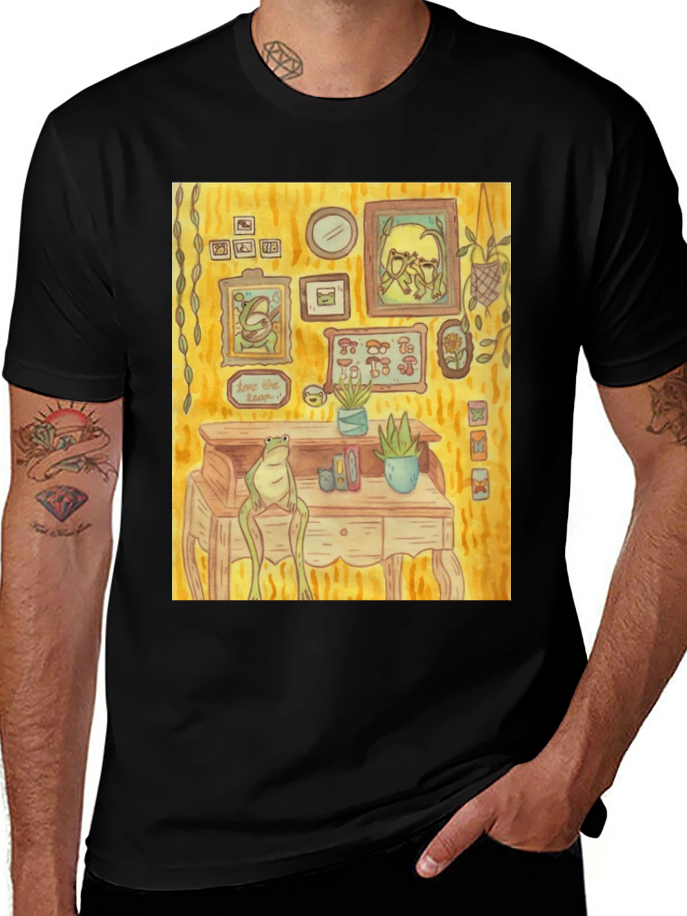 Frog Lover T-Shirt - Unique Art Design