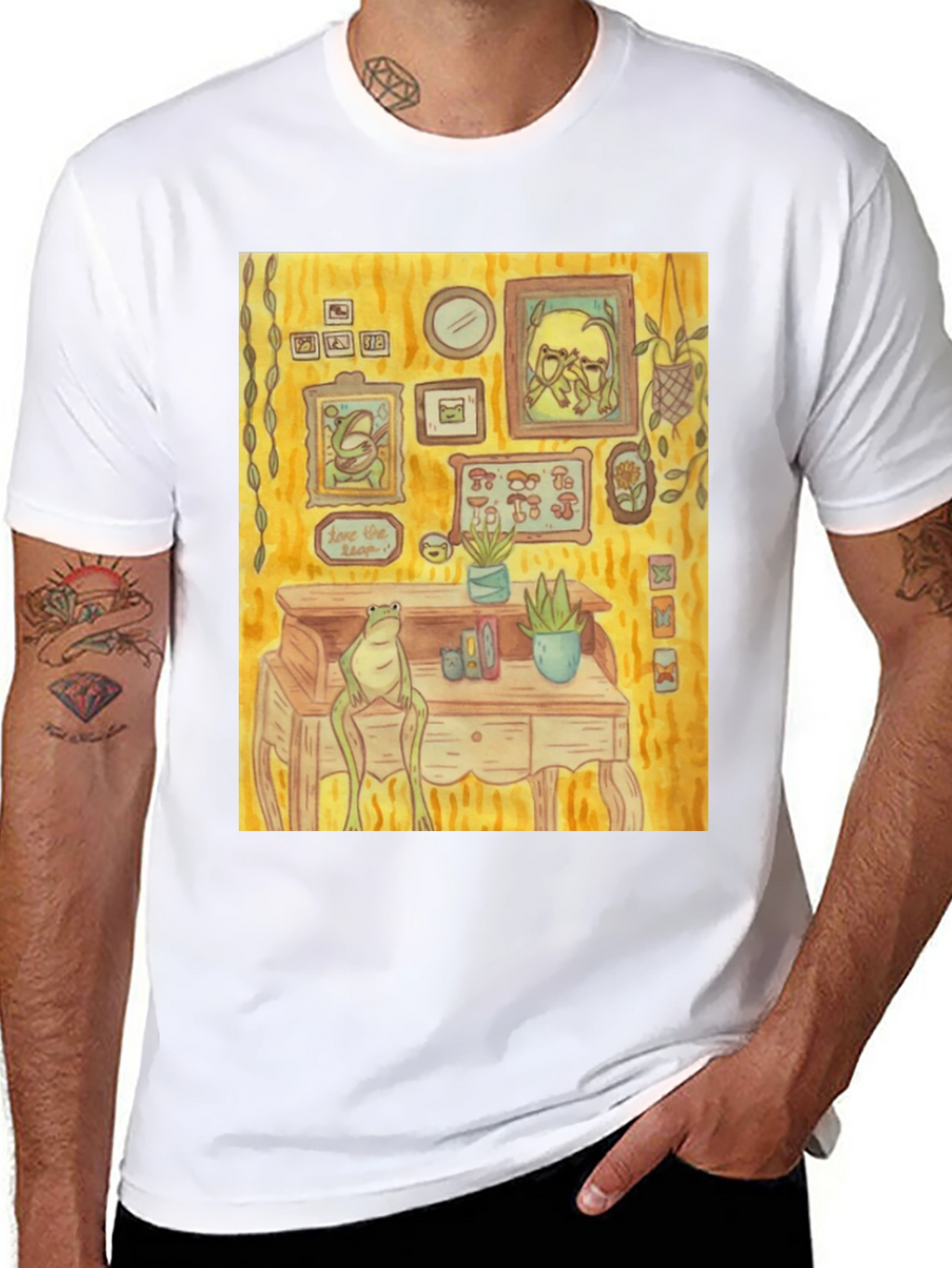 Frog Lover T-Shirt - Unique Art Design