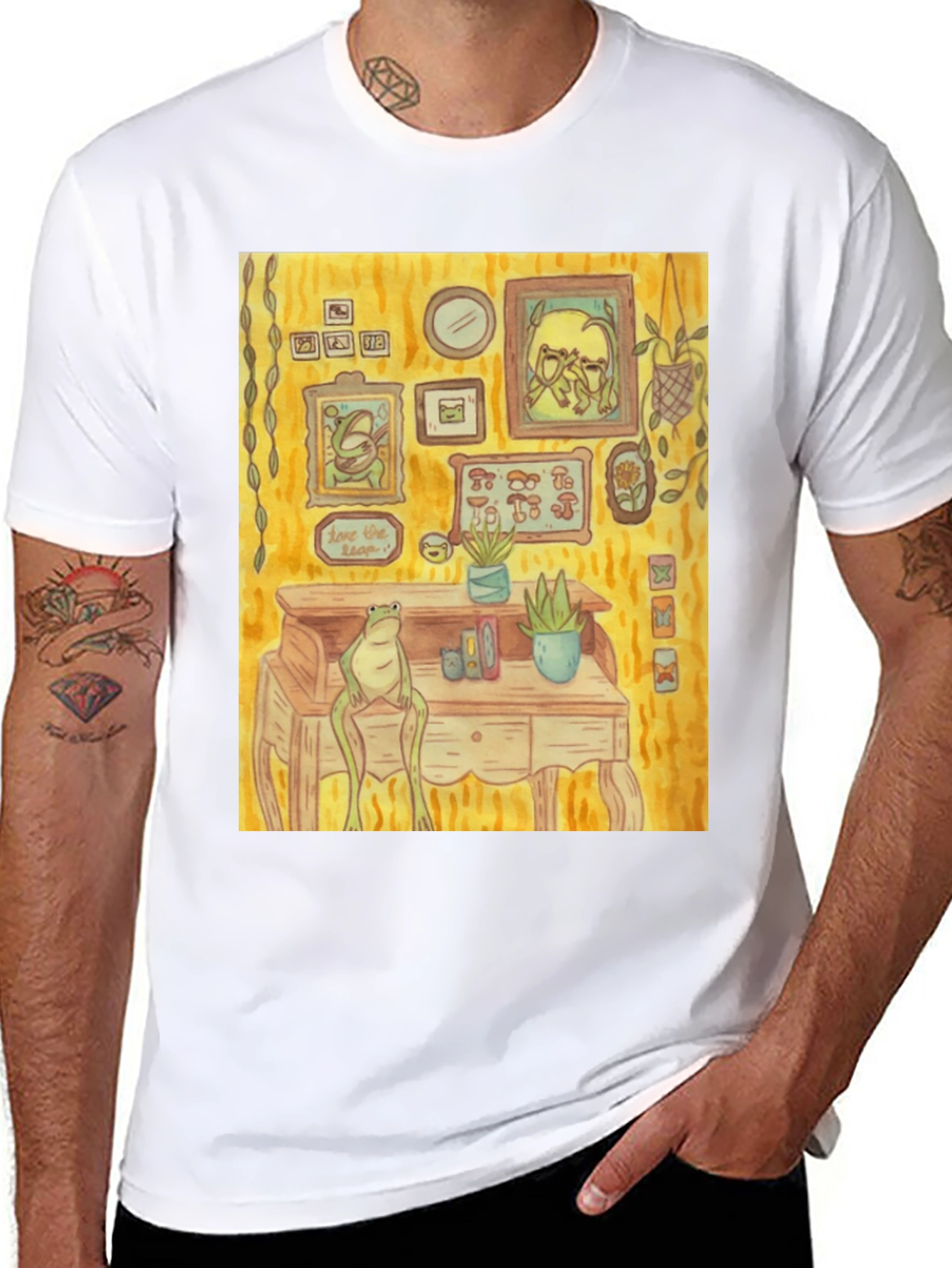 Frog Lover T-Shirt - Unique Art Design