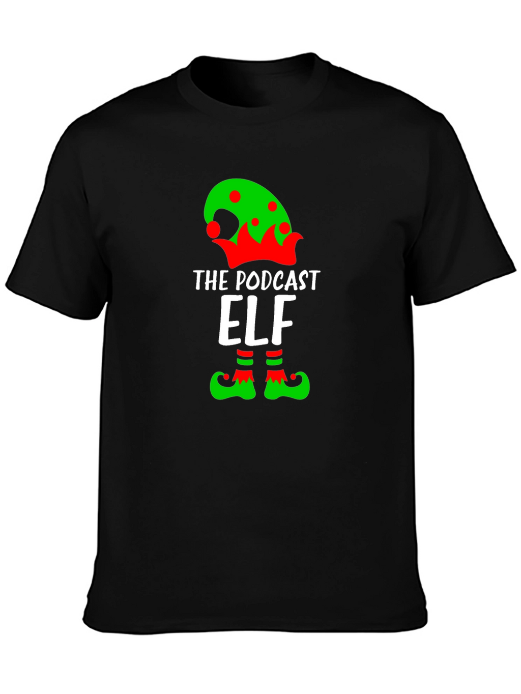Podcast Elf Graphic T-Shirt