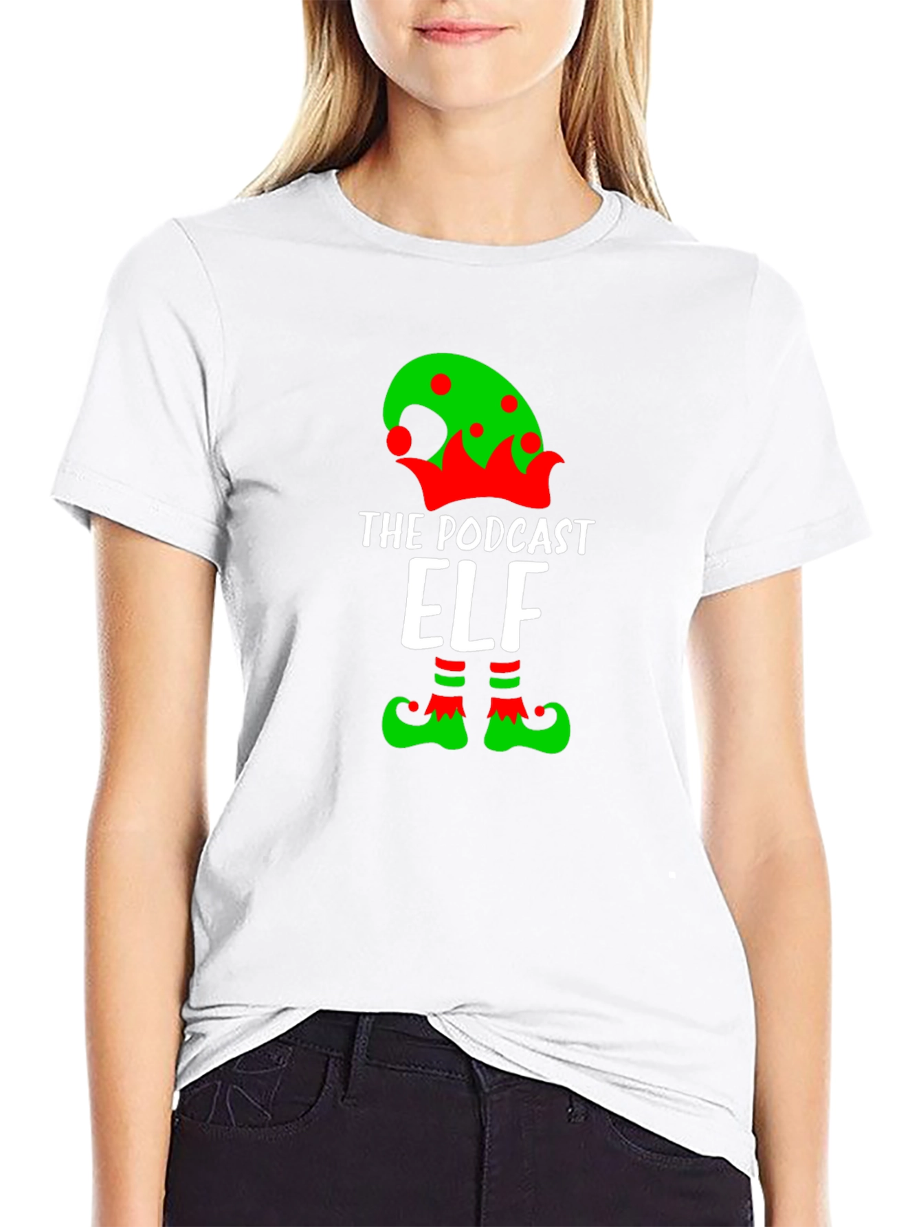 Podcast Elf Graphic T-Shirt