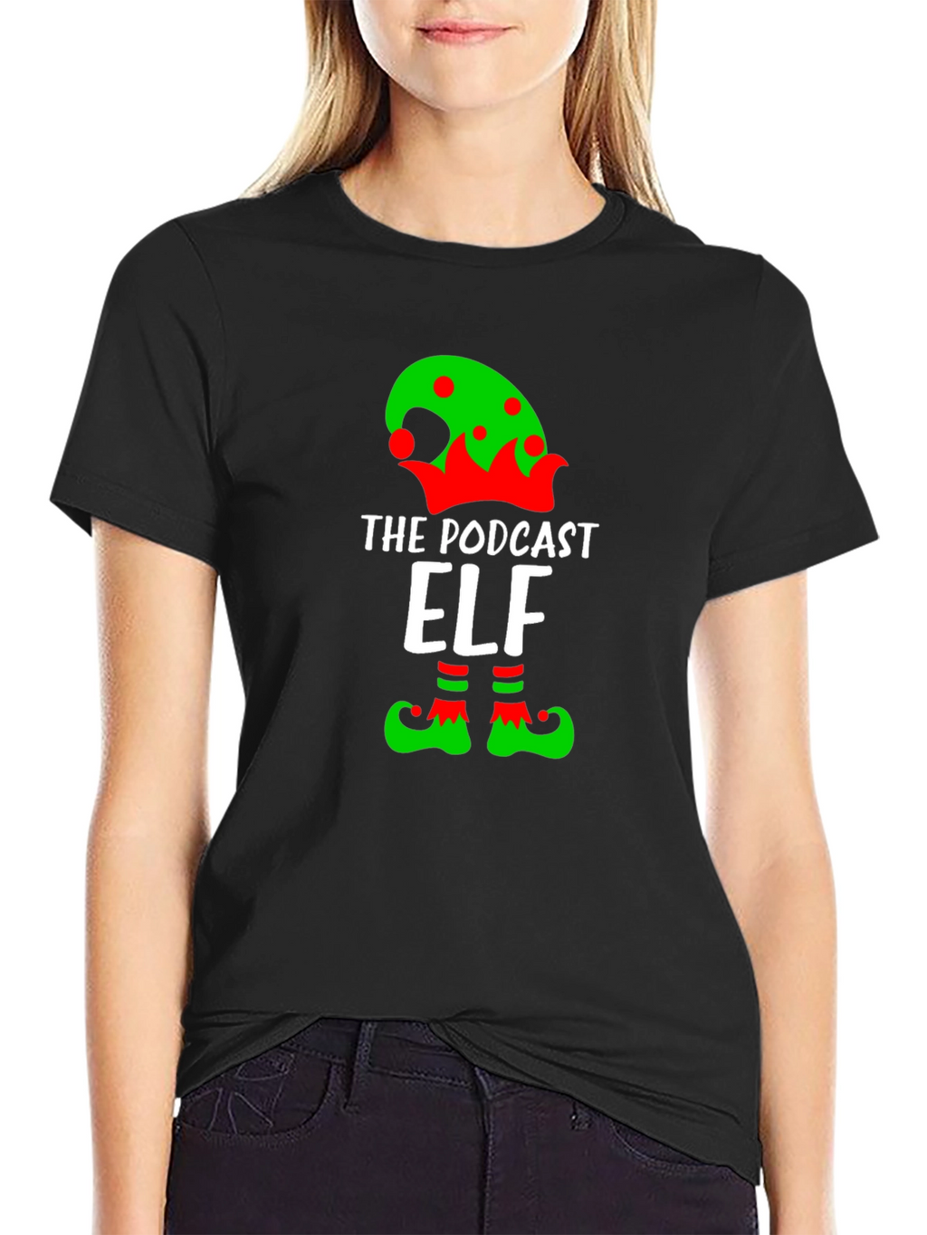 Podcast Elf Graphic T-Shirt