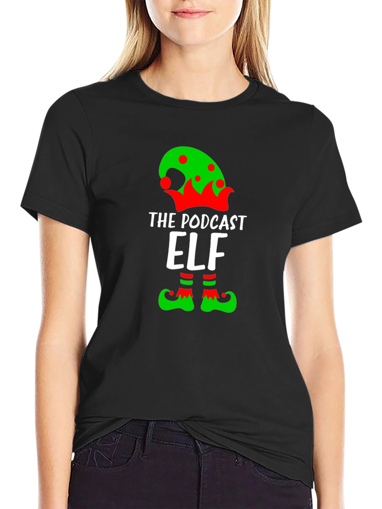 Podcast Elf Graphic T-Shirt