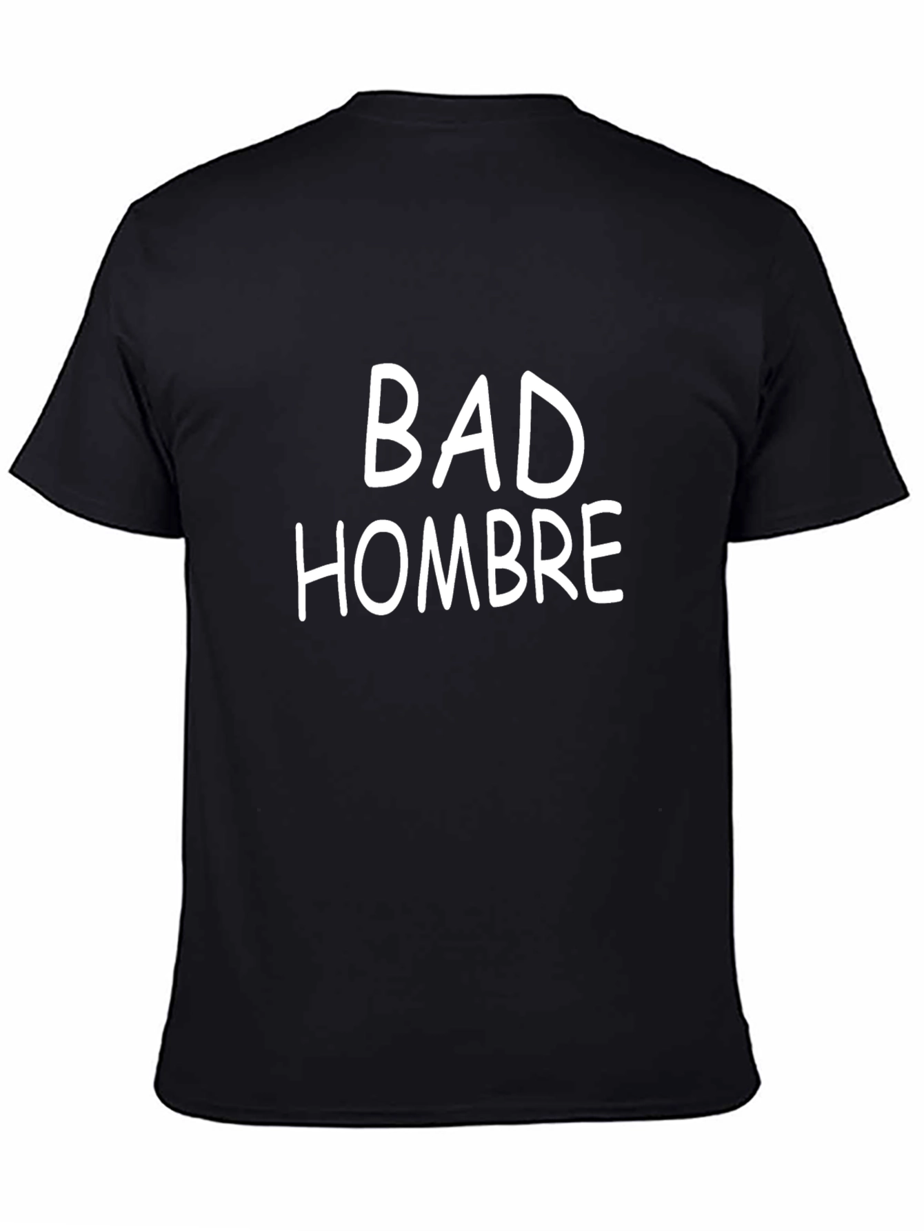 Bad Hombre Graphic Tee - Mens Black Short Sleeve