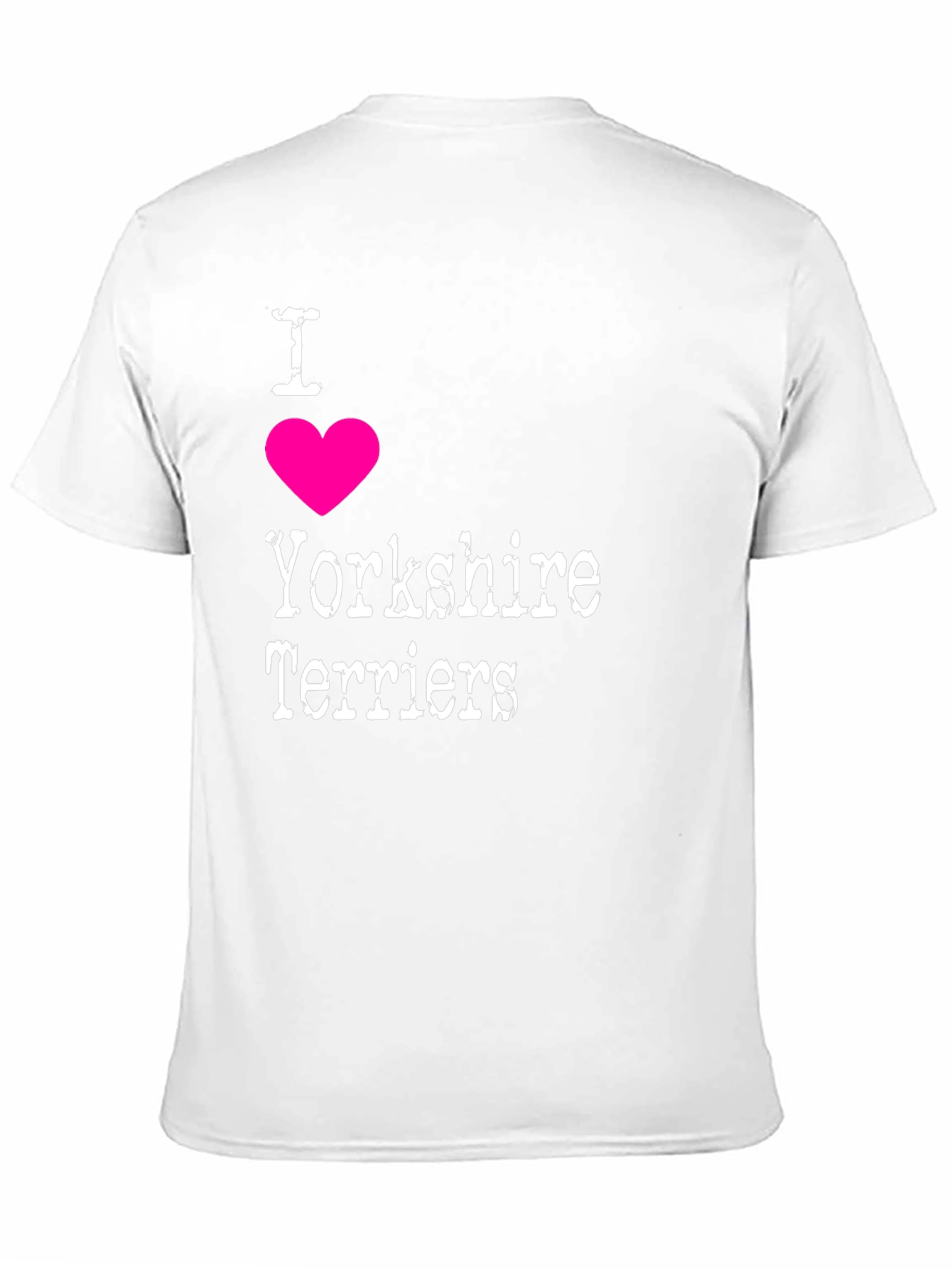 I Love Yorkshire Terriers Graphic Tee