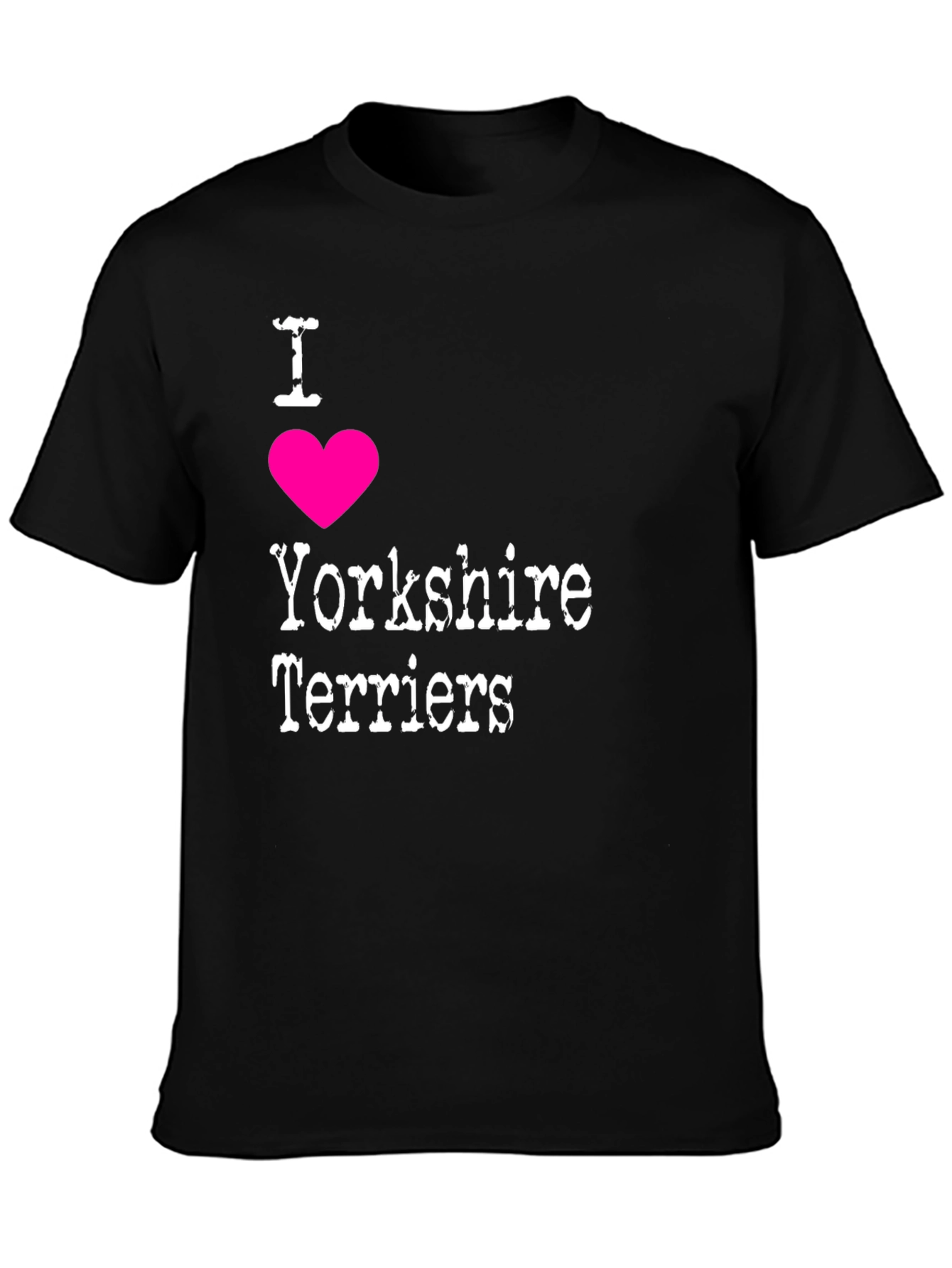 I Love Yorkshire Terriers Graphic Tee