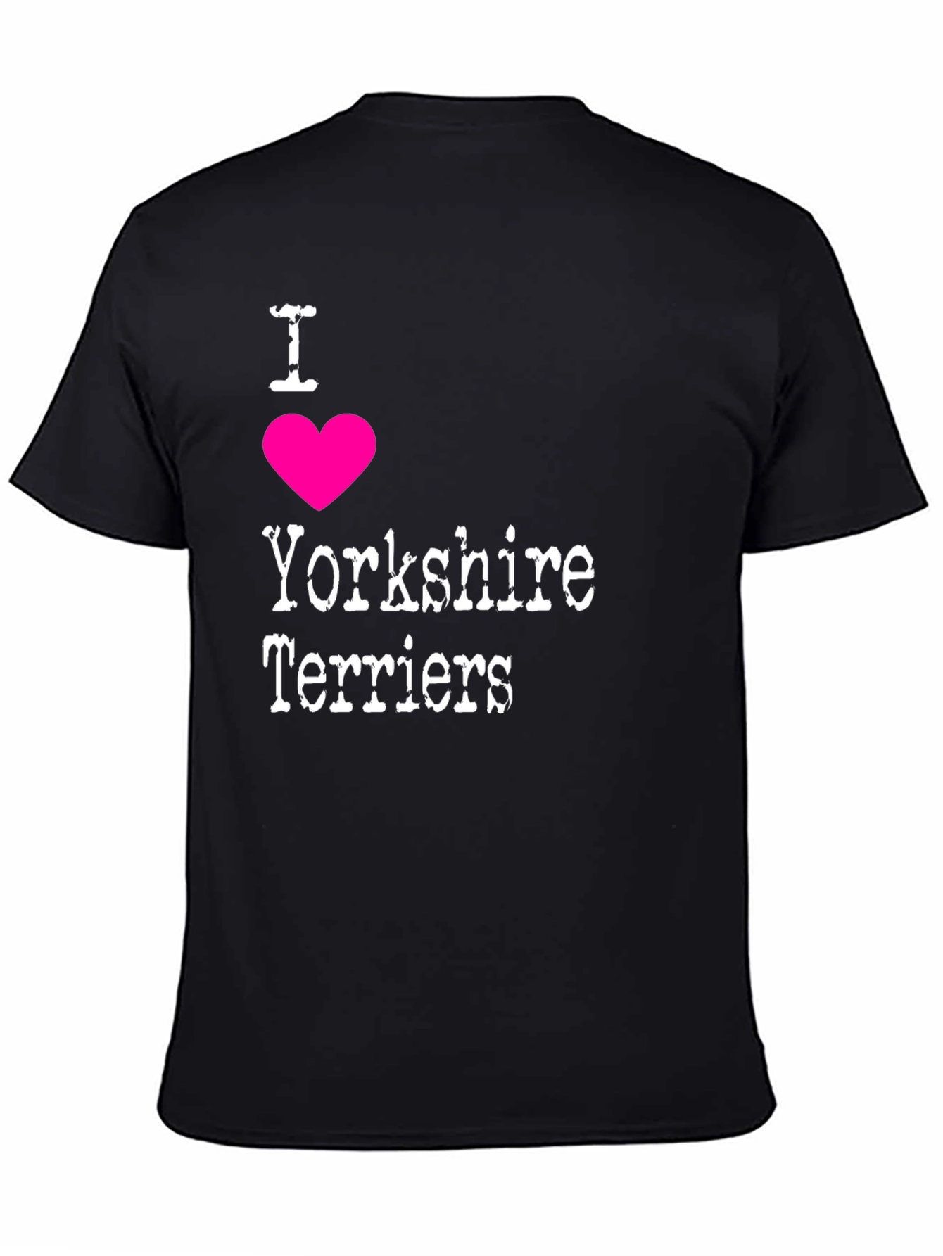I Love Yorkshire Terriers Graphic Tee