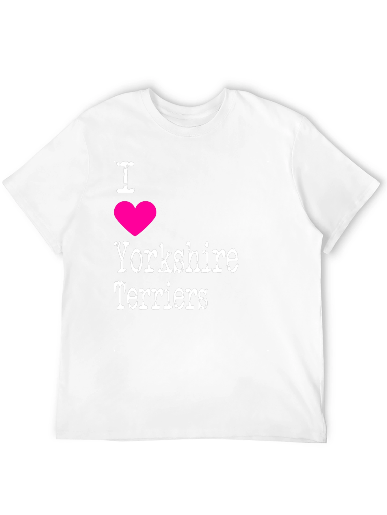 I Love Yorkshire Terriers Graphic Tee