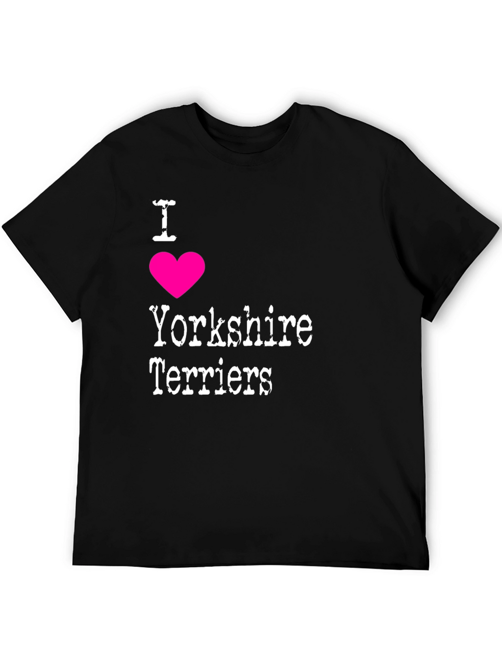 I Love Yorkshire Terriers Graphic Tee
