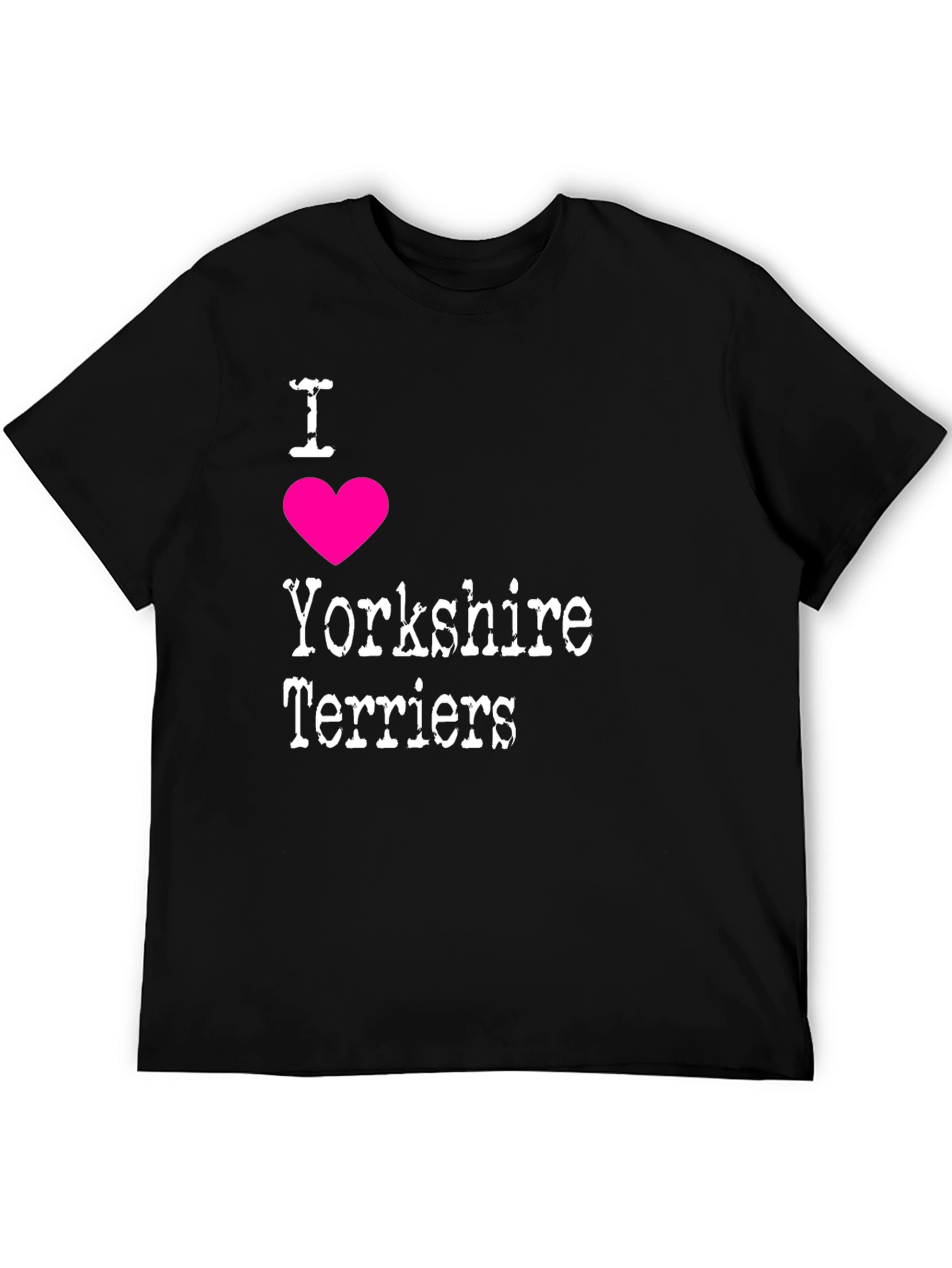 I Love Yorkshire Terriers Graphic Tee