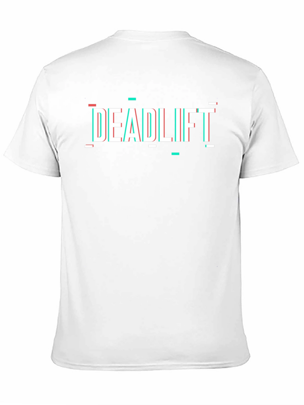 Deadlift Glitch Style Black T-Shirt