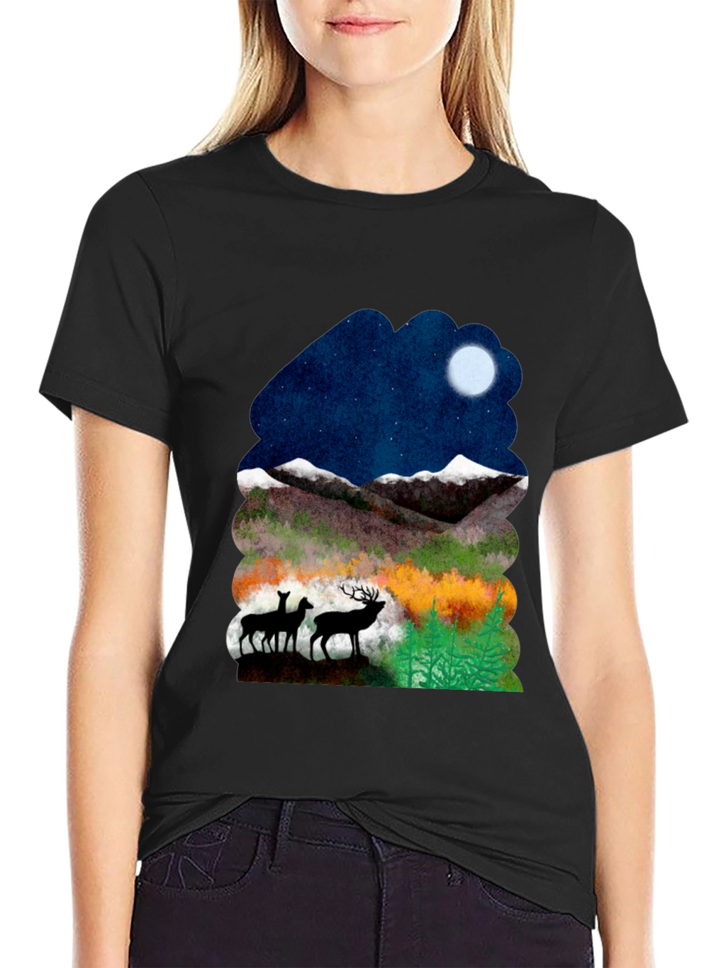 Deer Mountain Graphic Tee