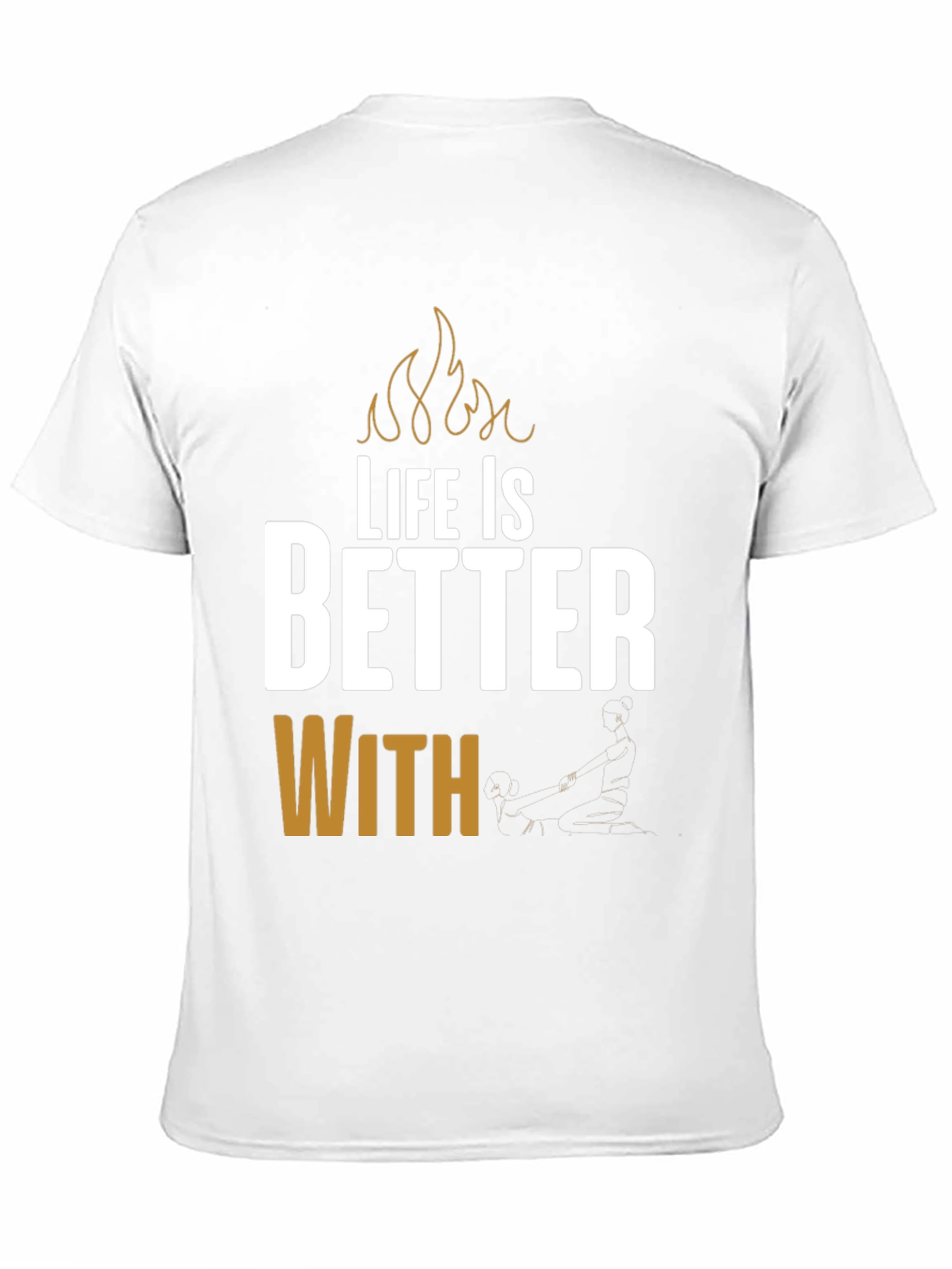 Life is Better With BBQ Black T-Shirt