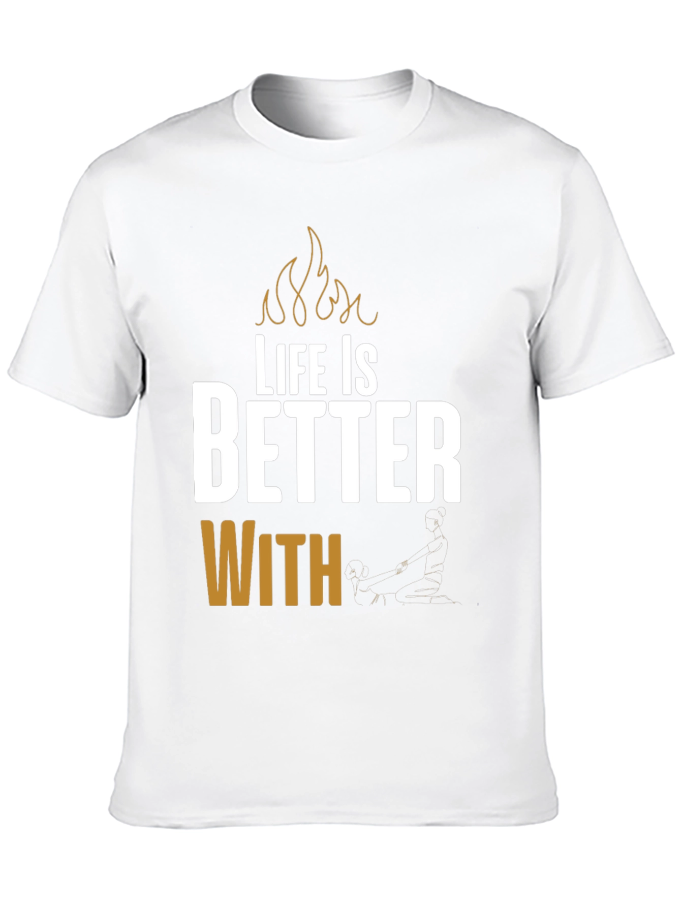 Life is Better With BBQ Black T-Shirt