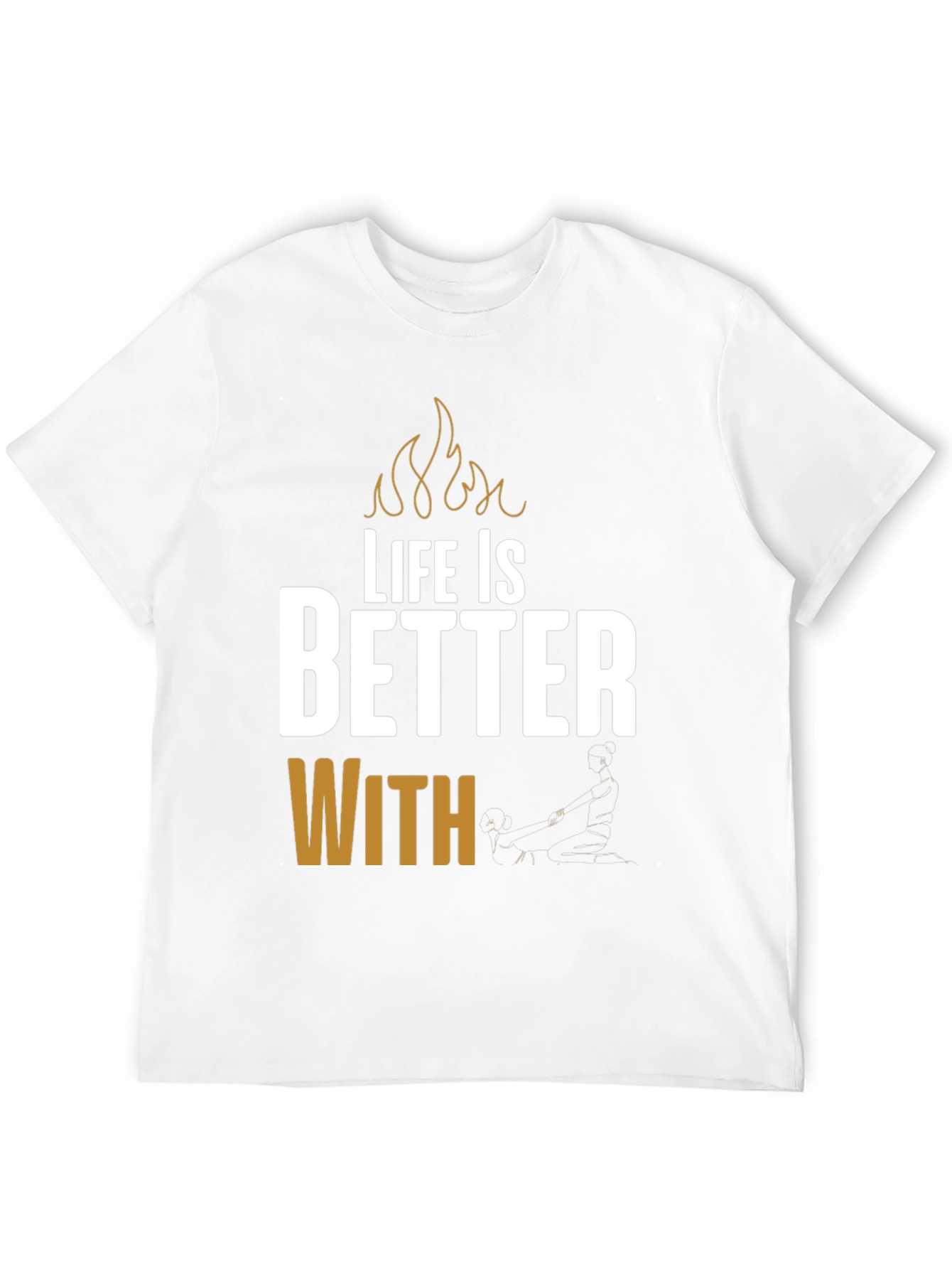 Life is Better With BBQ Black T-Shirt