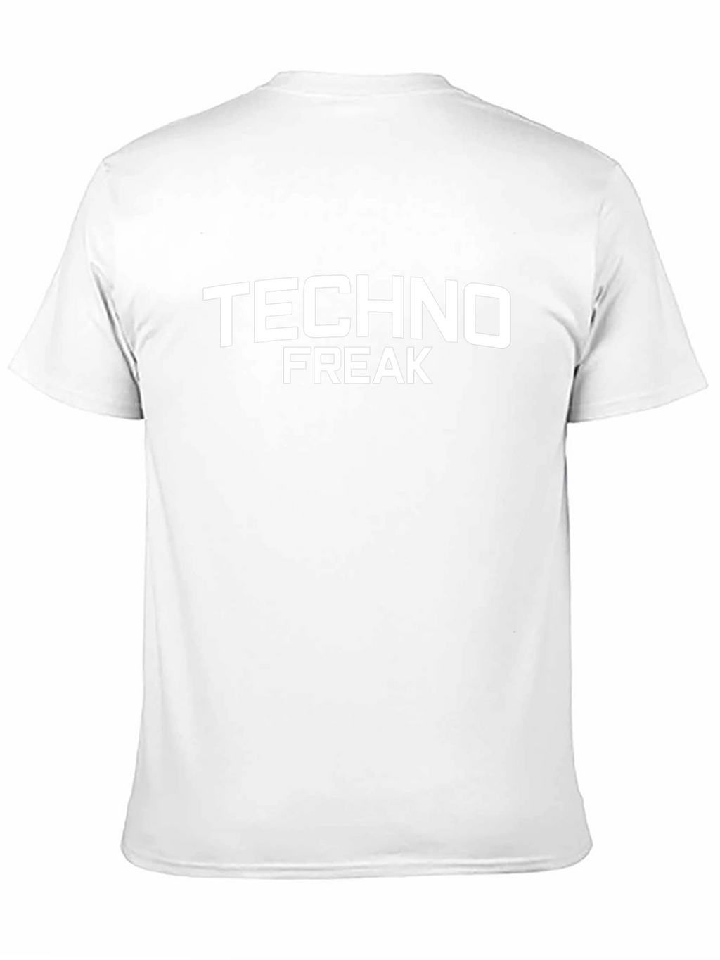 Techno Freak Black Graphic T-Shirt