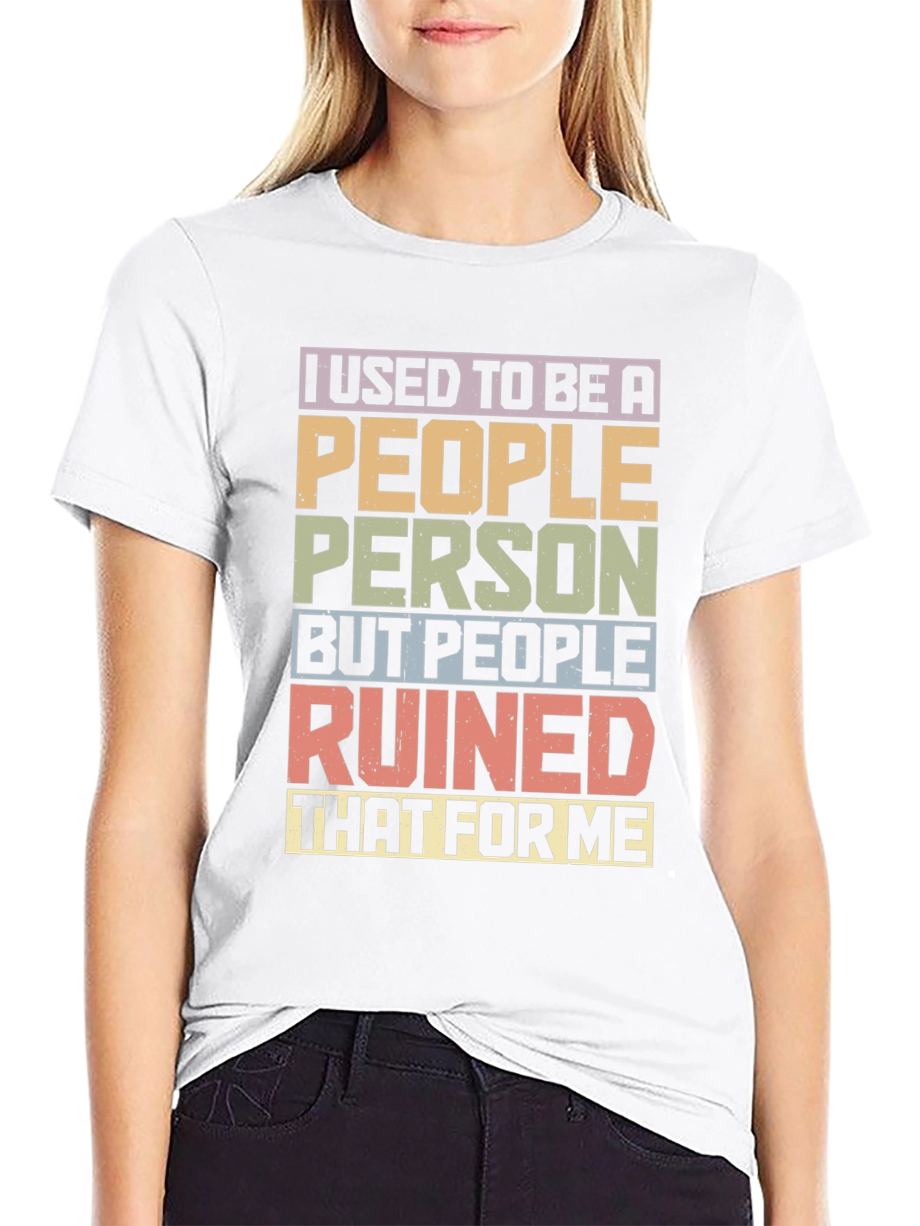 I Used To Be A People Person T-Shirt