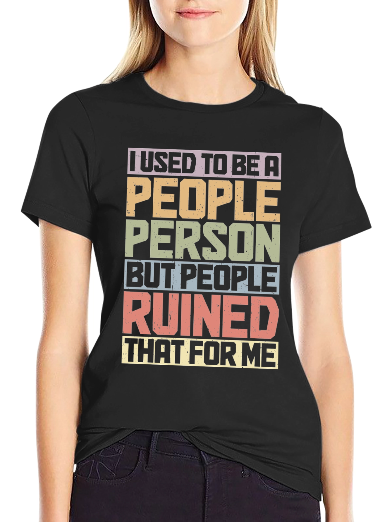 I Used To Be A People Person T-Shirt