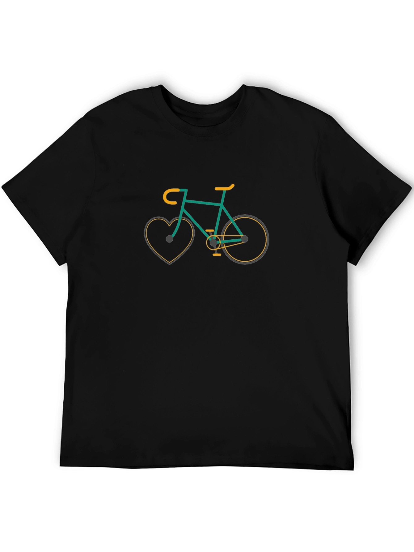 Heart Bike T-Shirt - Stylish Graphic Tee