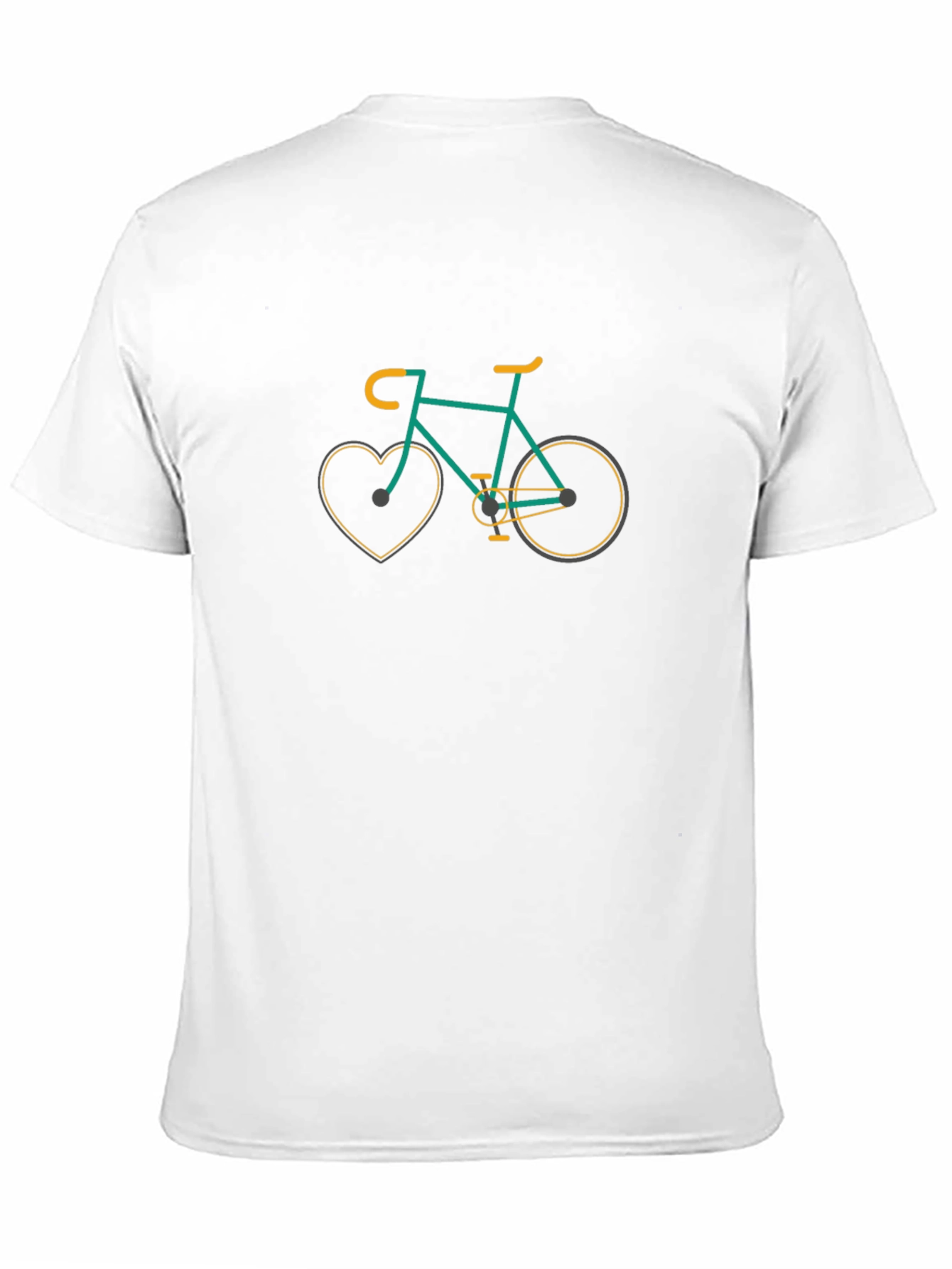 Heart Bike T-Shirt - Stylish Graphic Tee