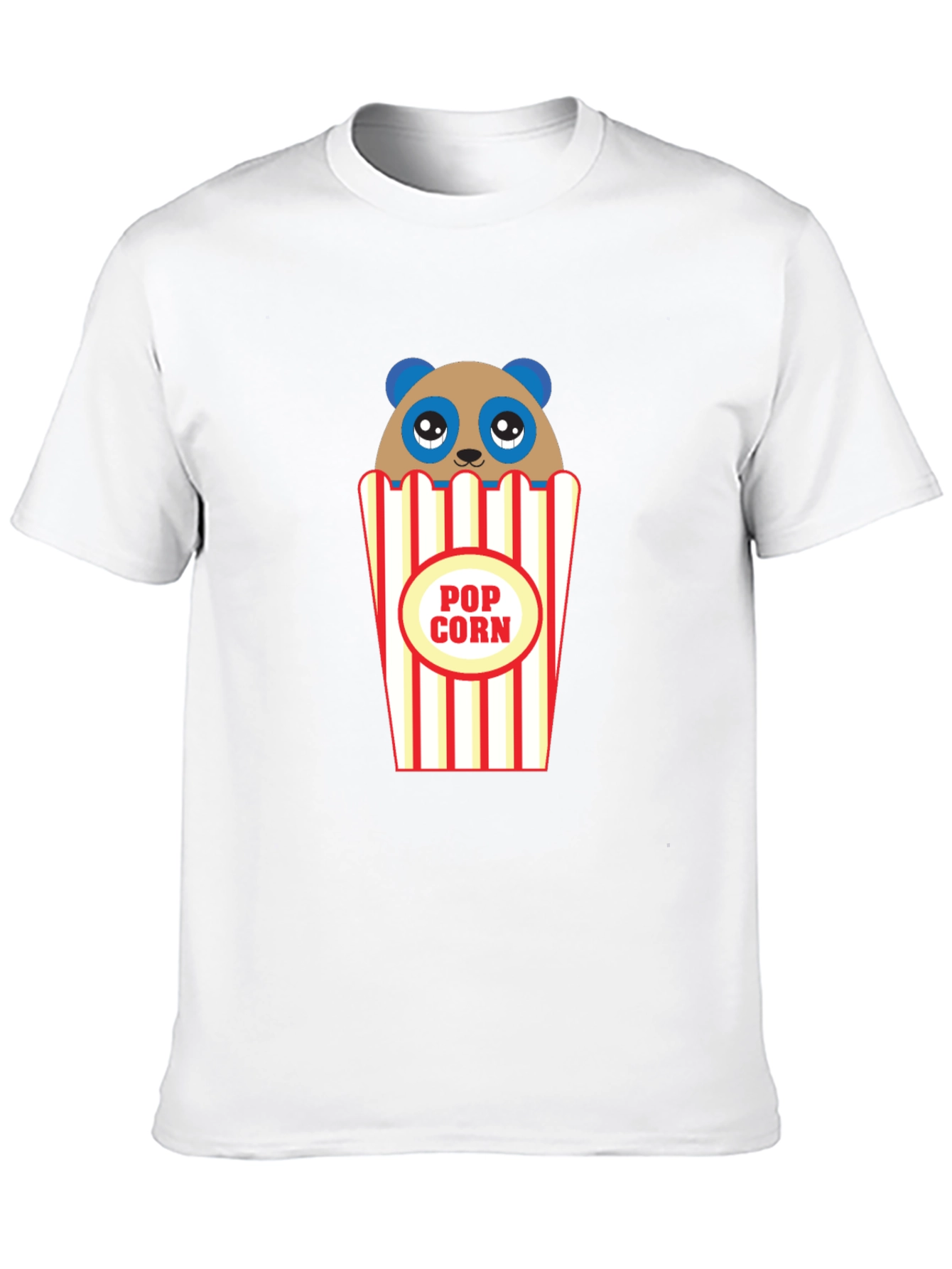 Panda Popcorn Graphic Tee