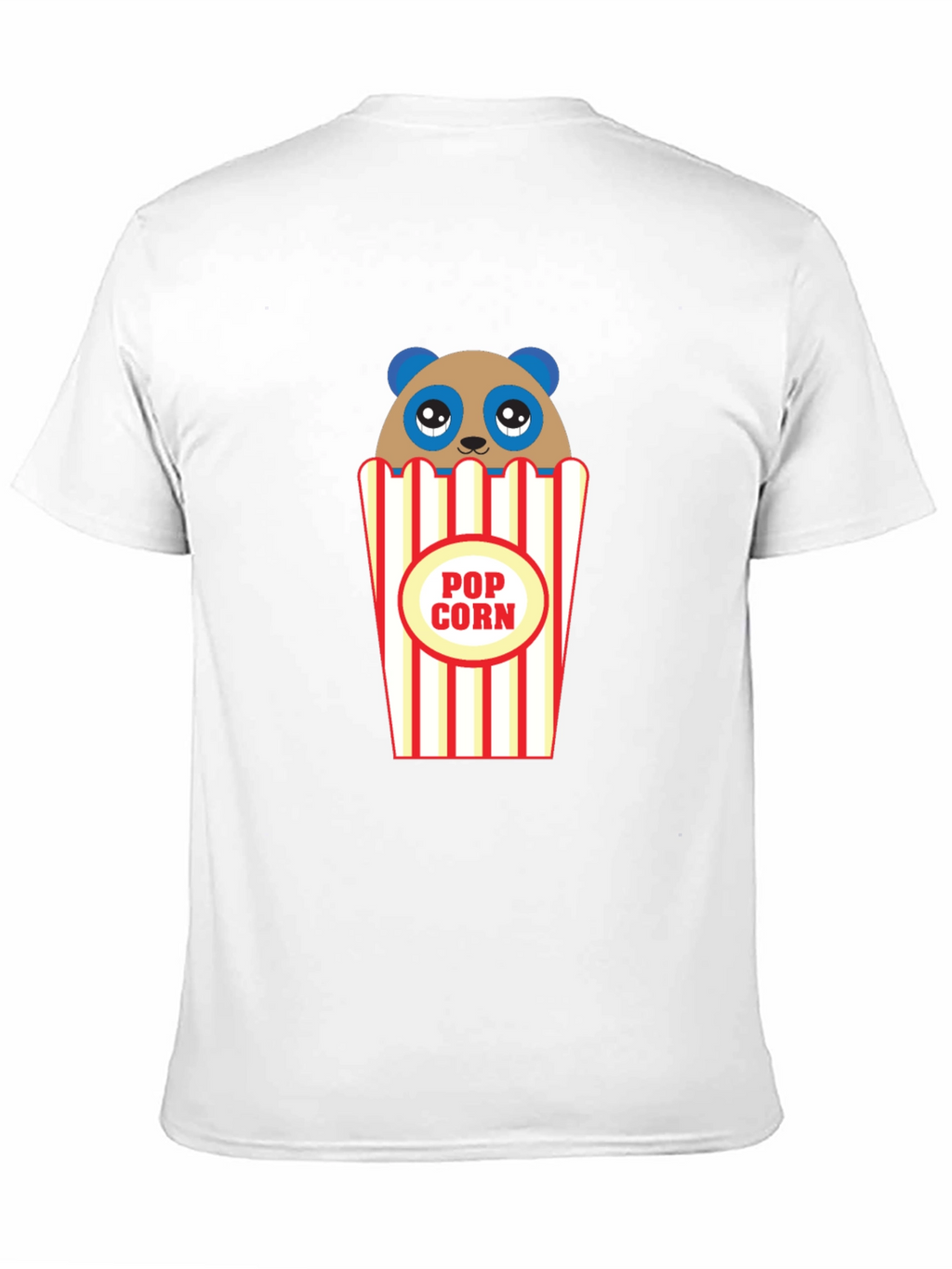 Panda Popcorn Graphic Tee