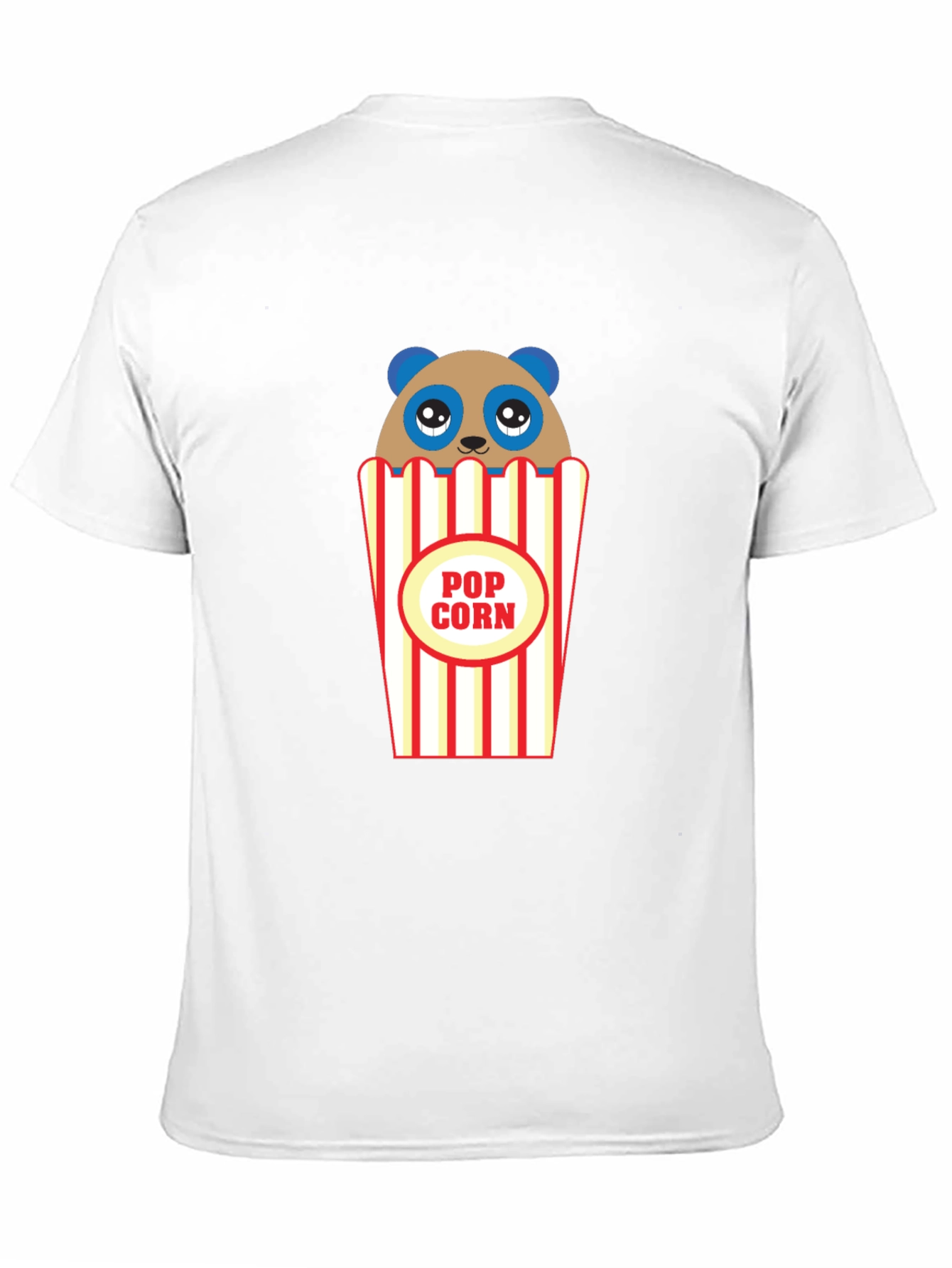Panda Popcorn Graphic Tee