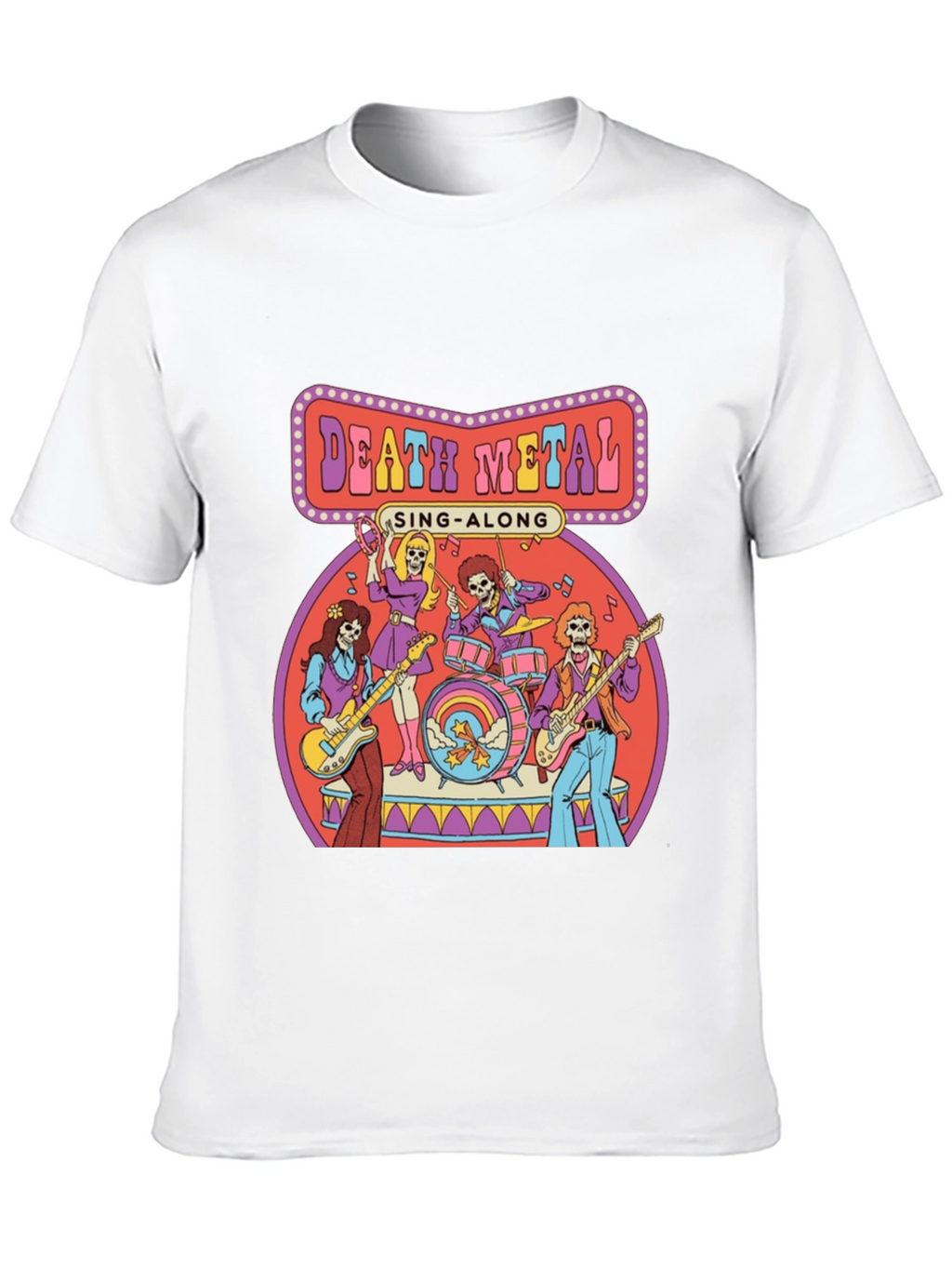 Death Metal Sing-Along Graphic T-Shirt