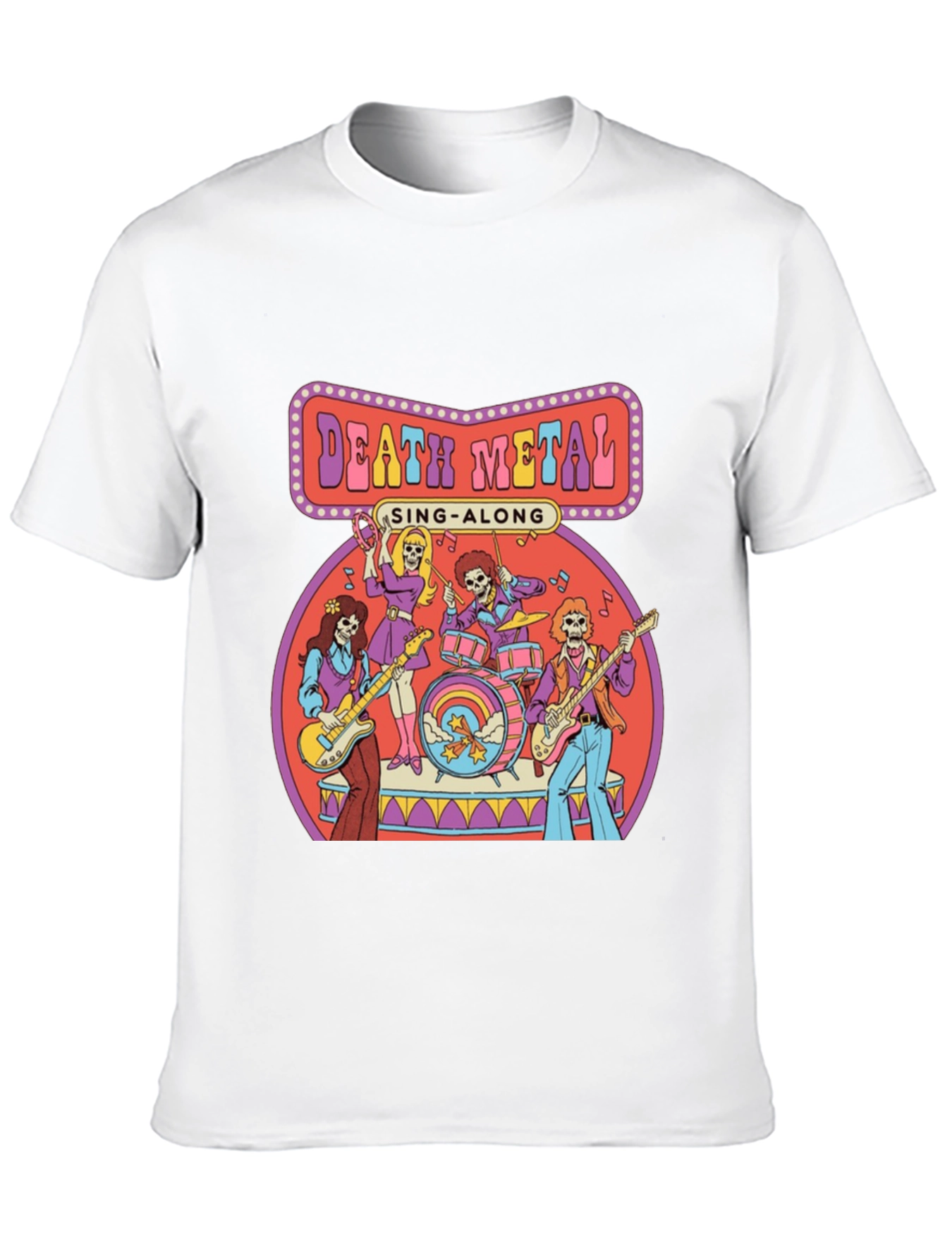 Death Metal Sing-Along Graphic T-Shirt